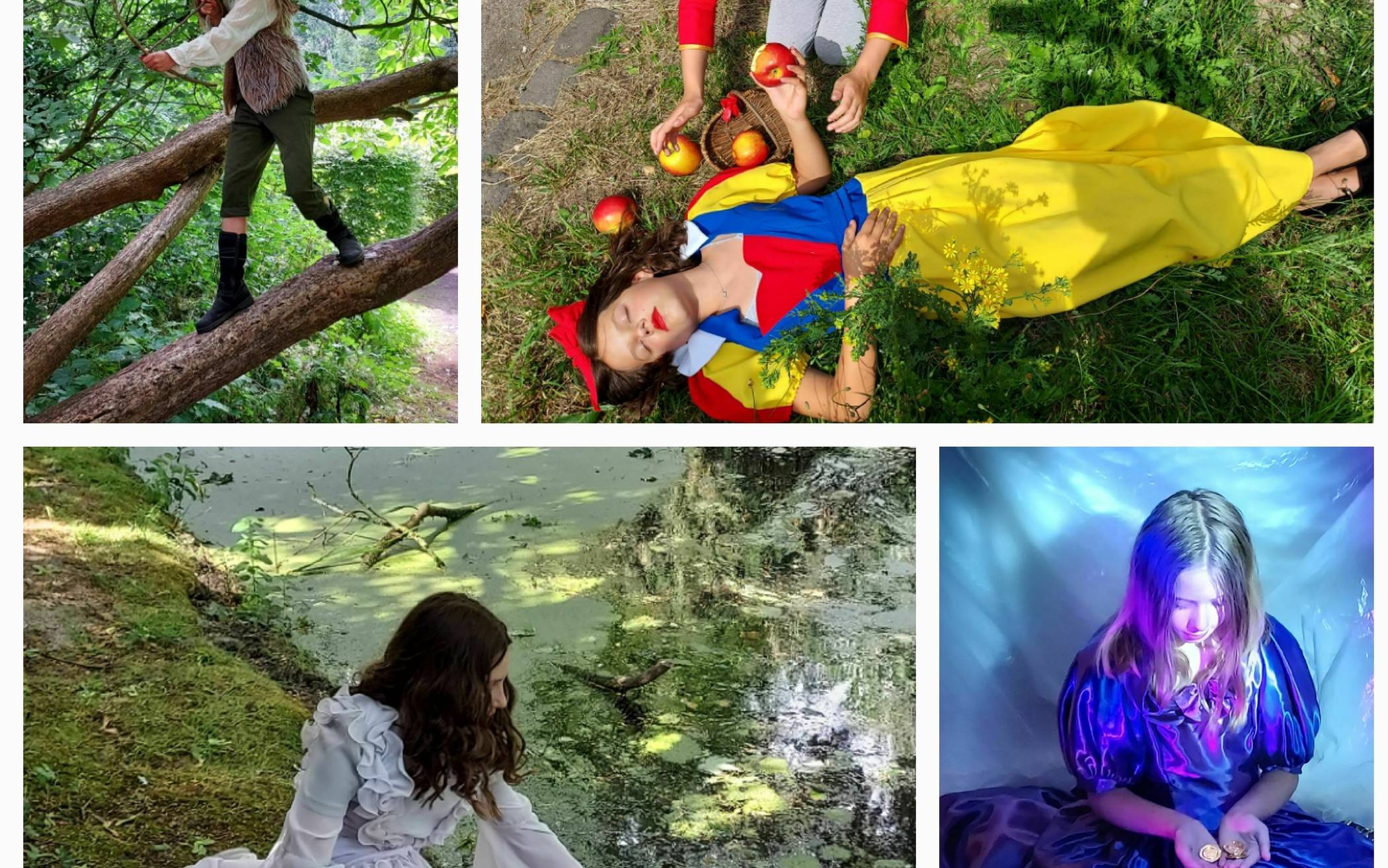 Wie man Märchen in Fotos festhält, konnten die Kids jetzt in einem Workshop lernen. Foto: Stadt Willich