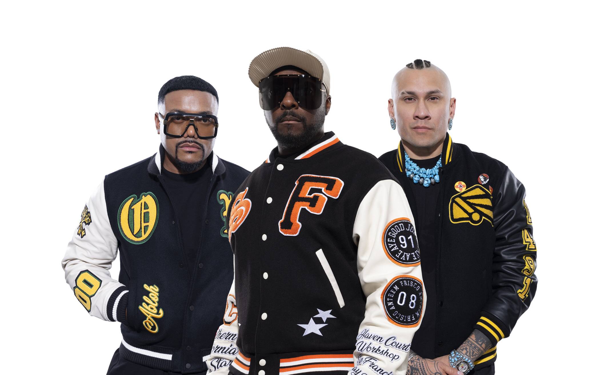 Die Black Eyed Peas treten am