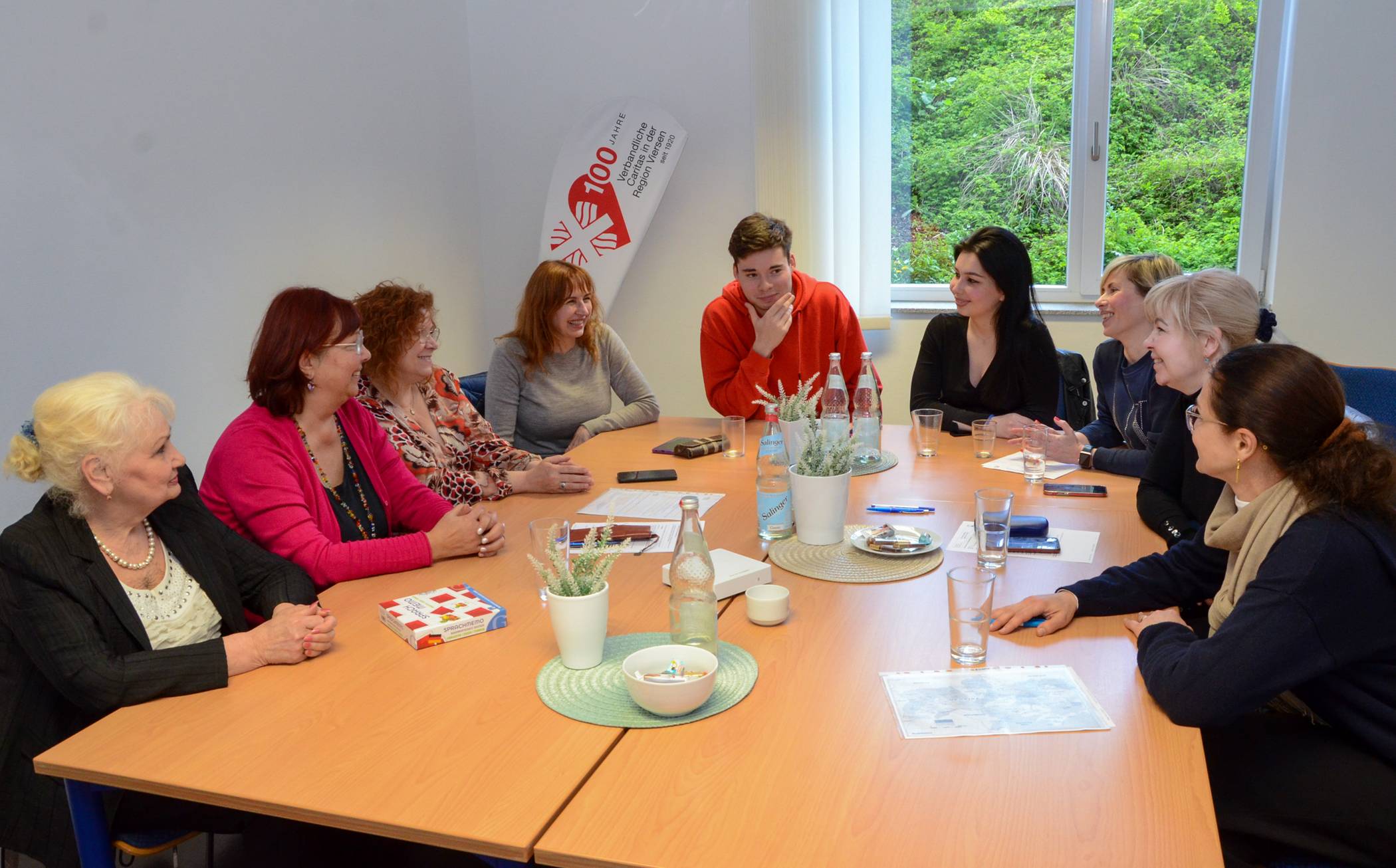  Gemeinsame Aktivitäten, gegenseitige Hilfe: Der wöchentliche Ukraine-Hilfekreis der Caritas in Viersen unterstützt die geflüchteten Menschen. 