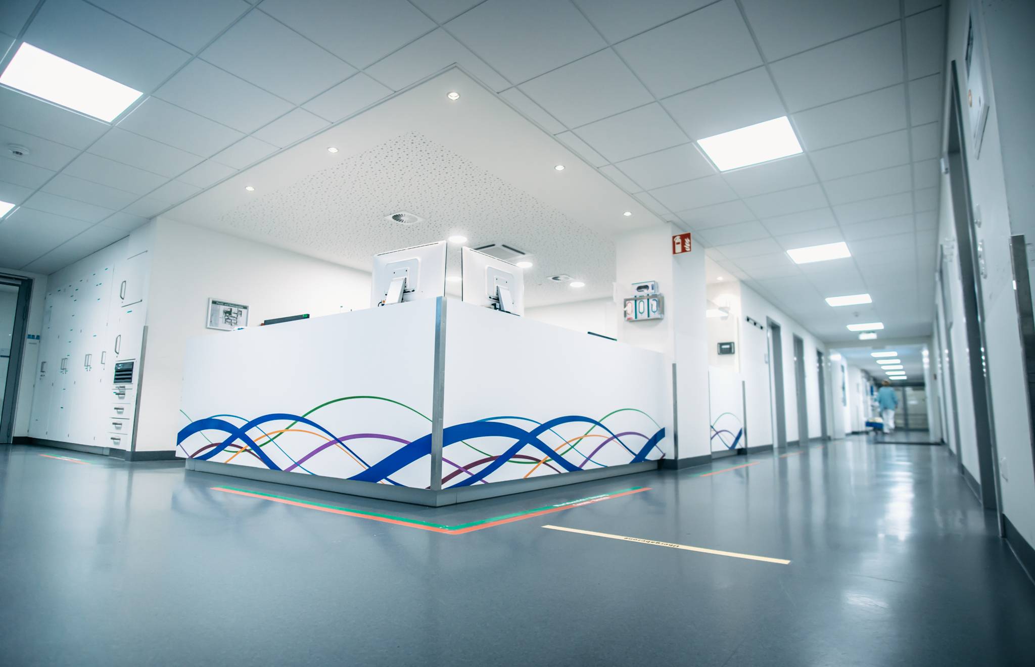  Die Zentrale Notaufnahmen der Städtischen Kliniken Mönchengladbach.   