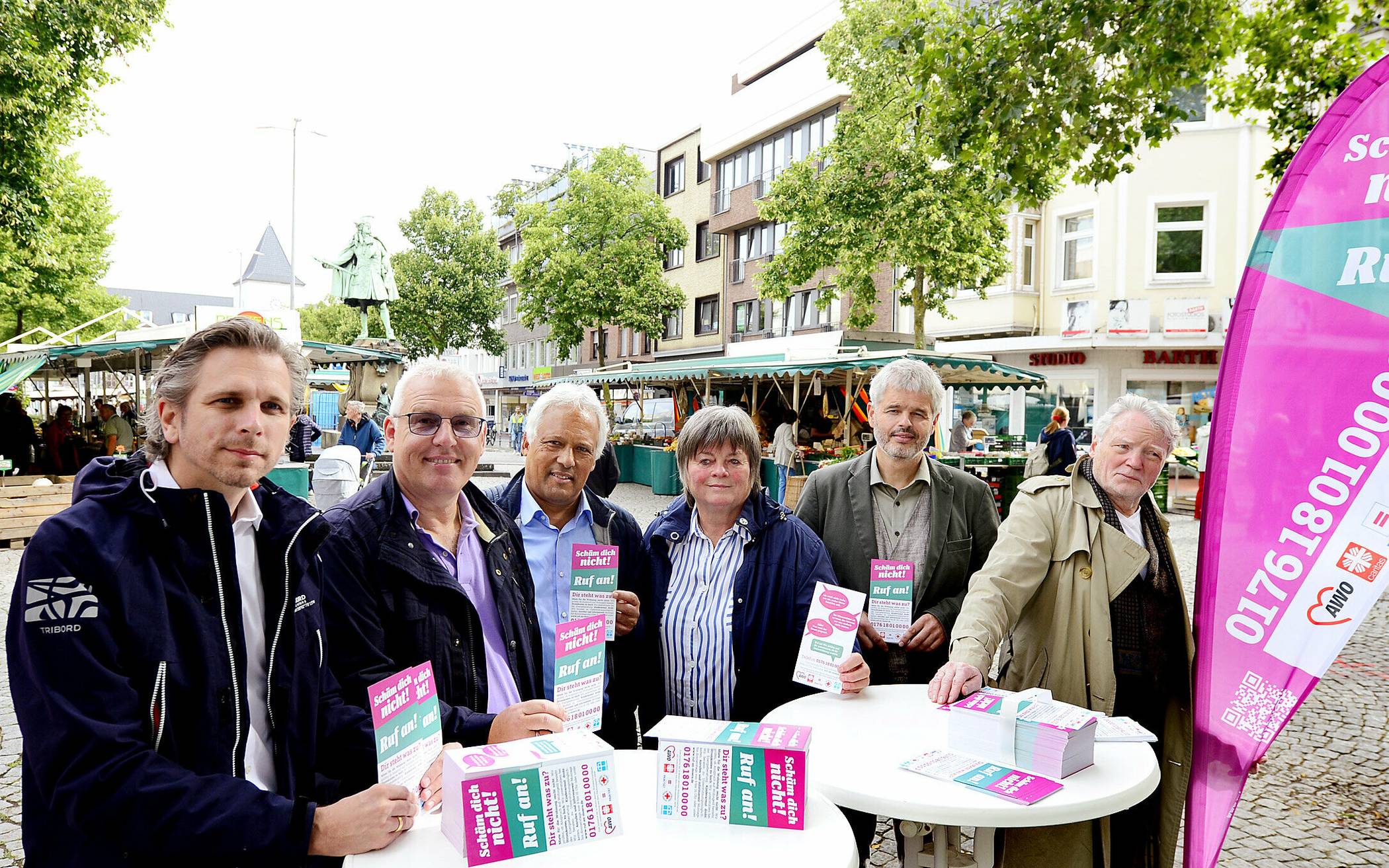 Zum Start haben die Wohlfahrtsverbände gemeinsam