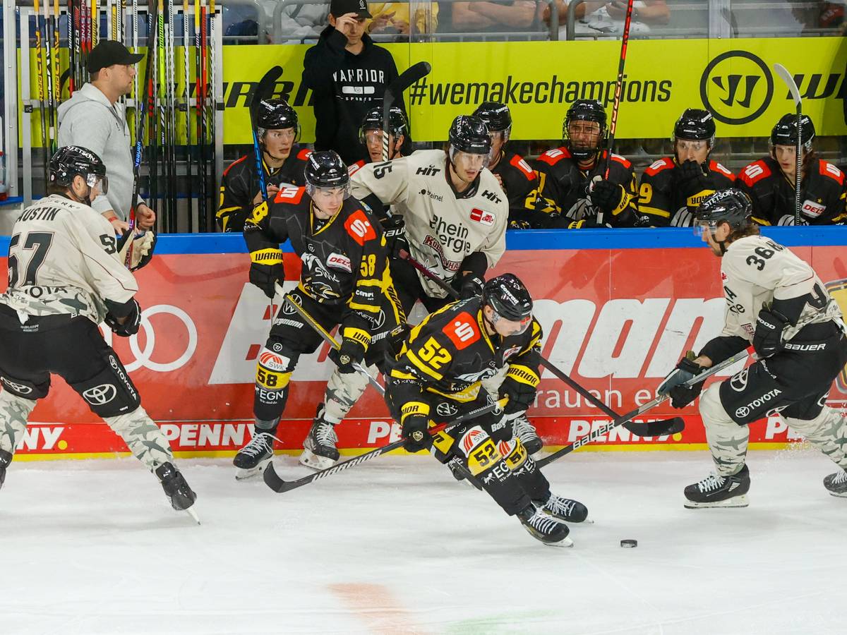 Krefeld Pinguine gegen Kölner Haie
