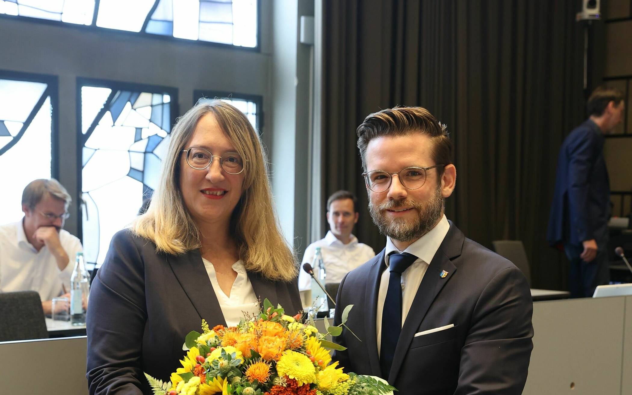  Claudia Schwan-Schmitz tritt die Nachfolge von Dr. Gregor Bonin an.   