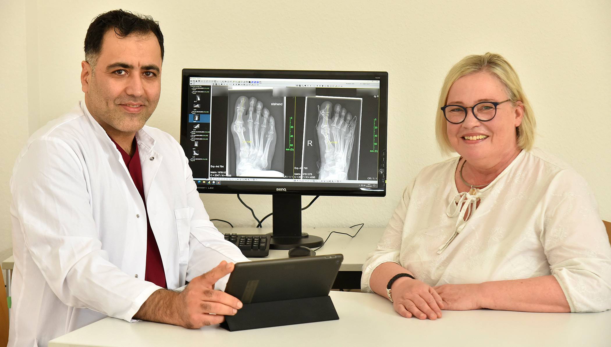 Dr. Iman Ahmadi, Oberarzt der Klinik