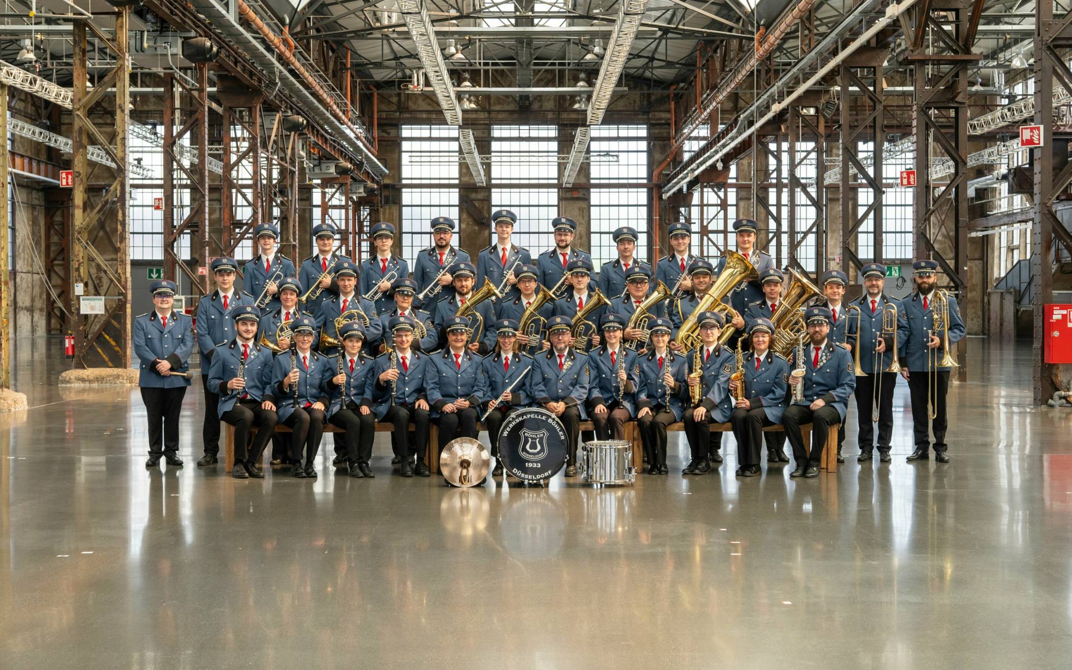 Das Sinfonische Blasorchester lässt die in