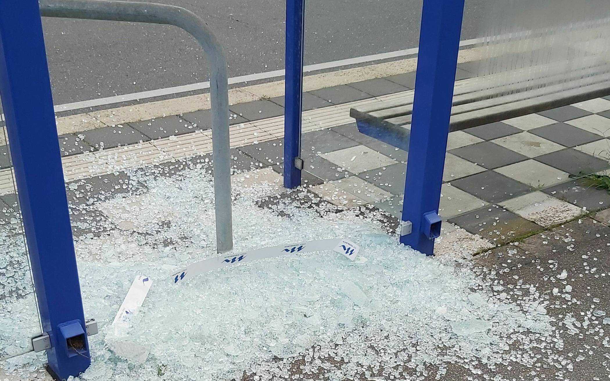 Wie hier an der Haltestelle Bovert