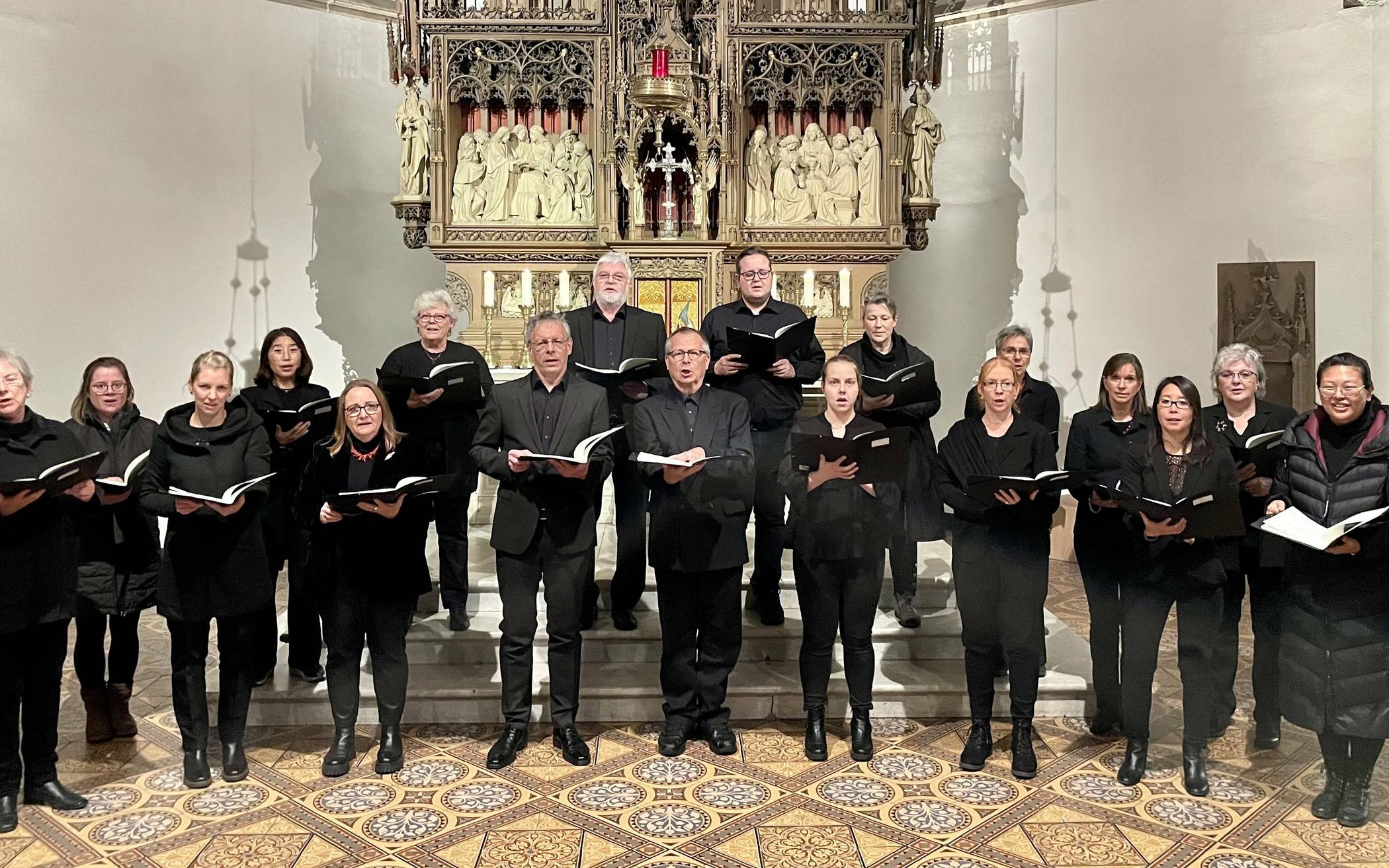 Der Kammerchor St. Katherina lädt diesmal