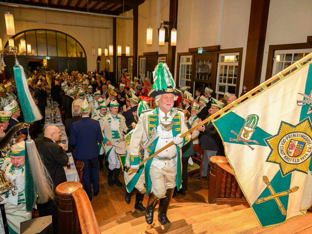 Regimentsappell der Prinzengarde Krefeld
