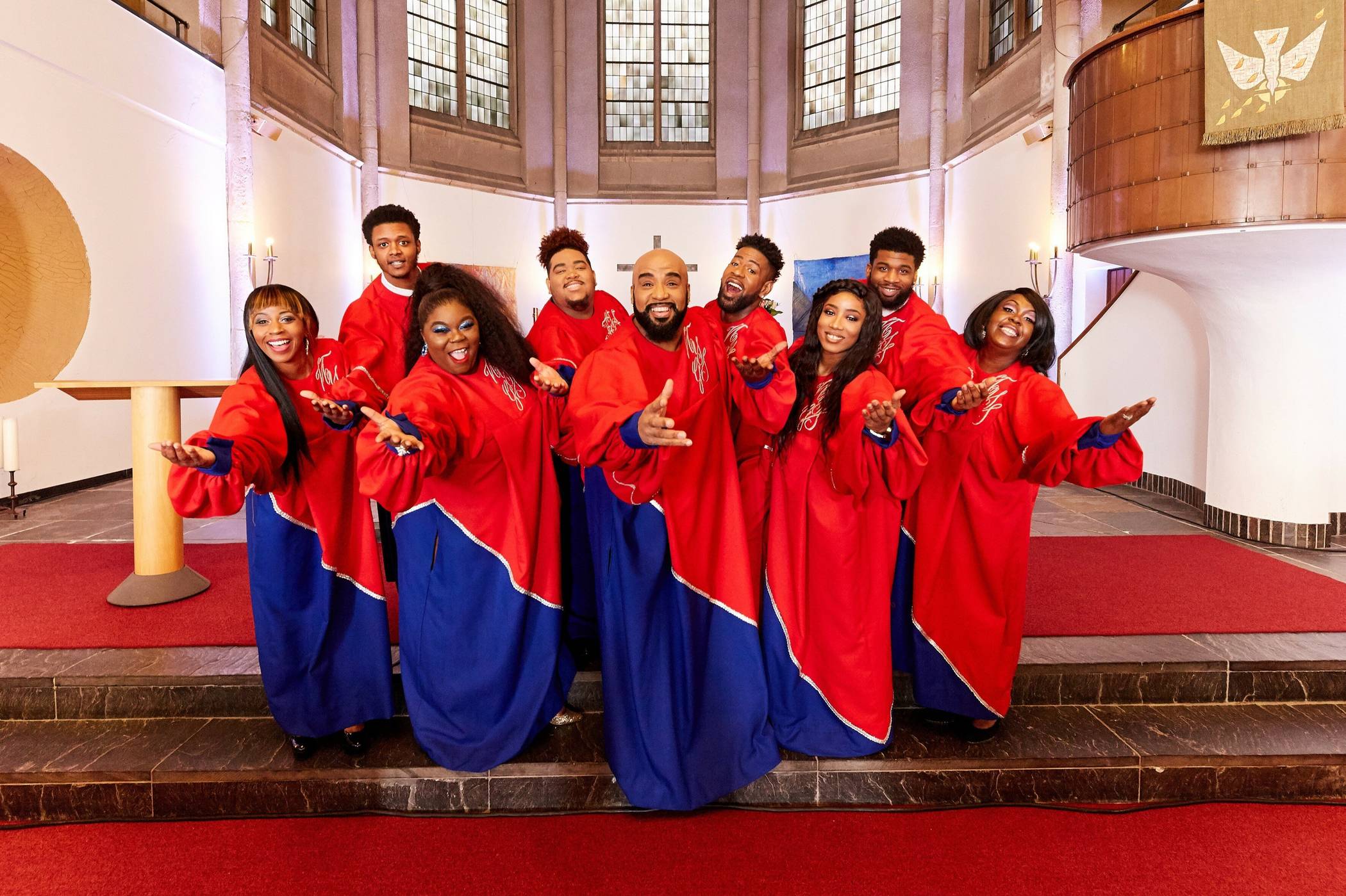 „We are the New York Gospel Stars!“ heißt es am 4. Januar in der Krefelder Friedenskirche. 