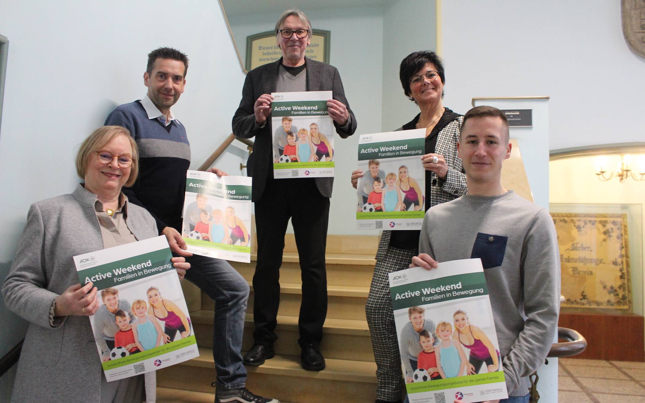 Laden freundlich zum Active Weekend ein: