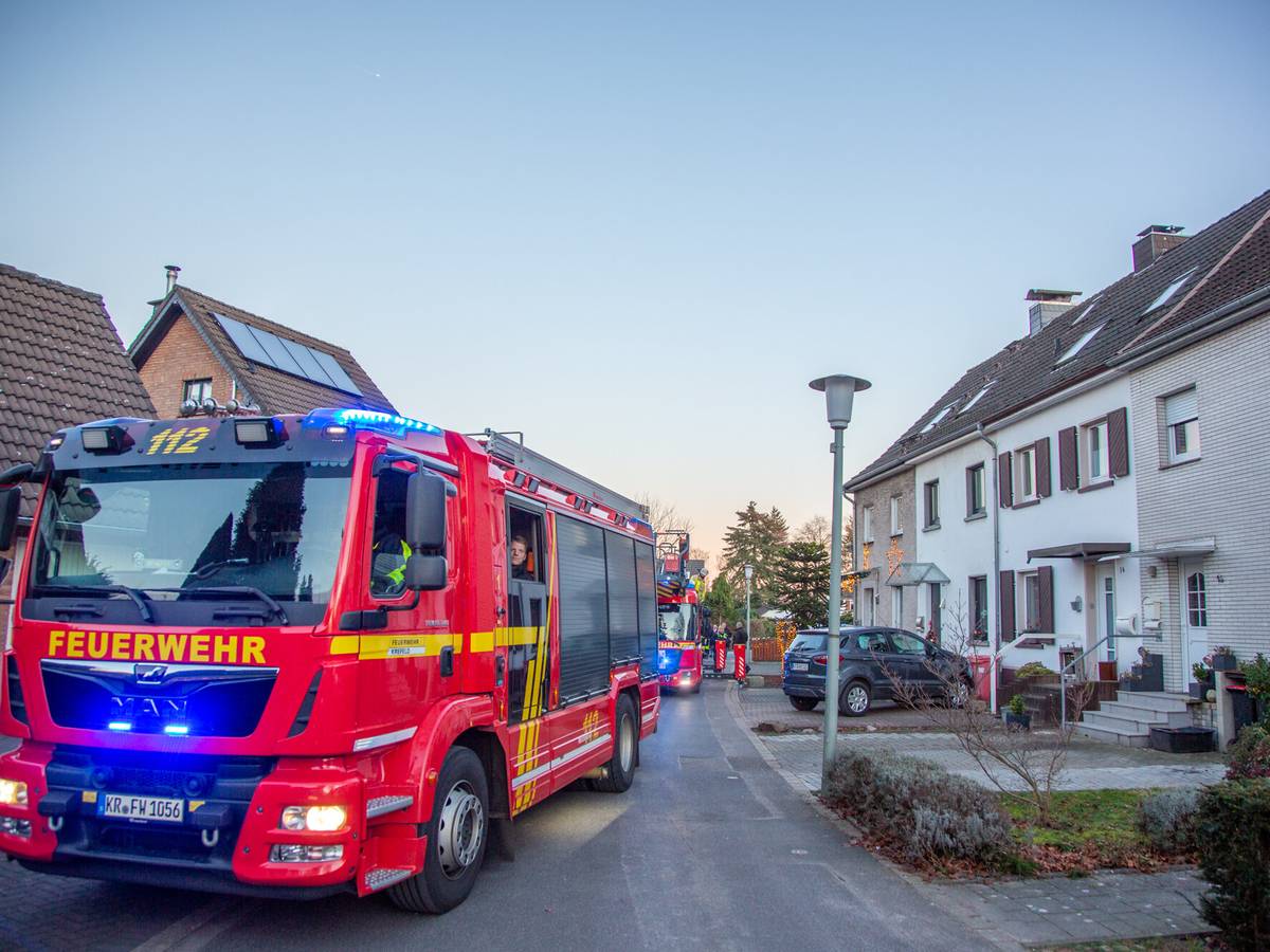 Kaminbrände beschäftigen Krefelder Feuerwehr
