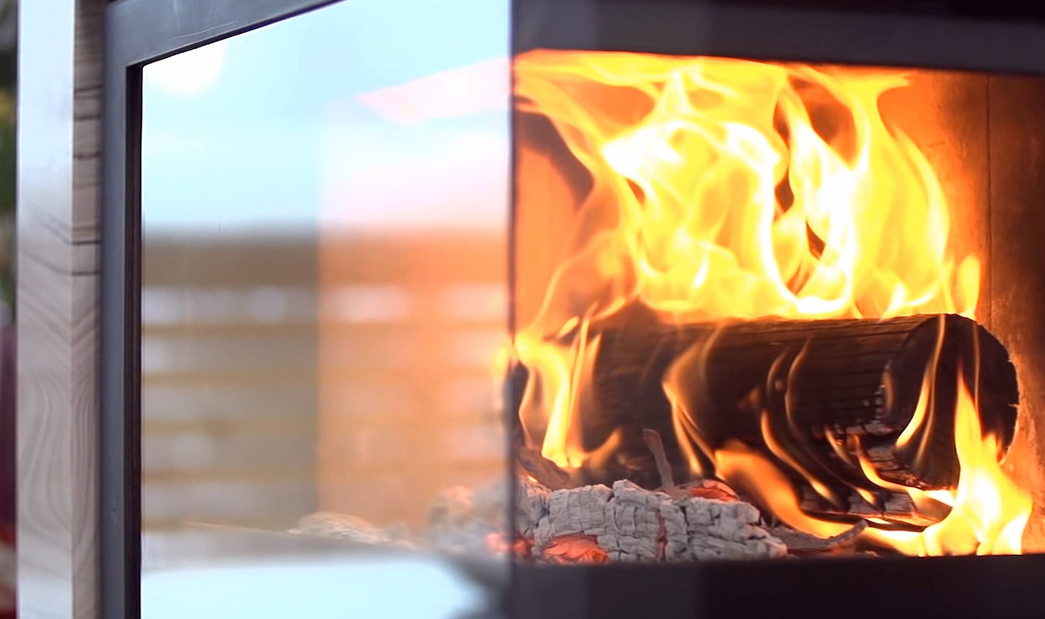 Mit Holz heizen und dabei viel