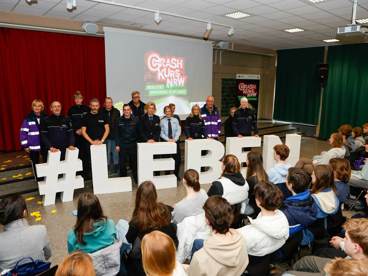 “Crash-Kurs“ der Polizei für Jugendliche
