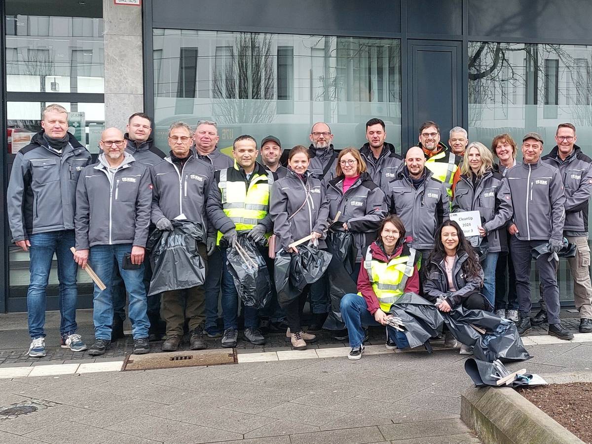 Dritter CleanUp Day in Krefeld
