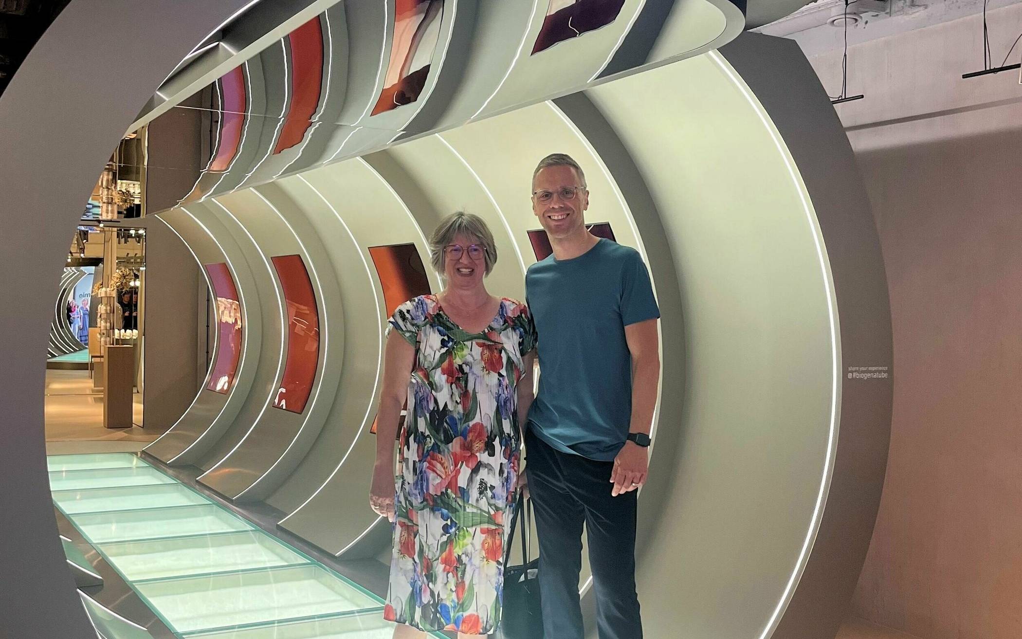 Therese Lorbert und Christian Braun (v.l.)