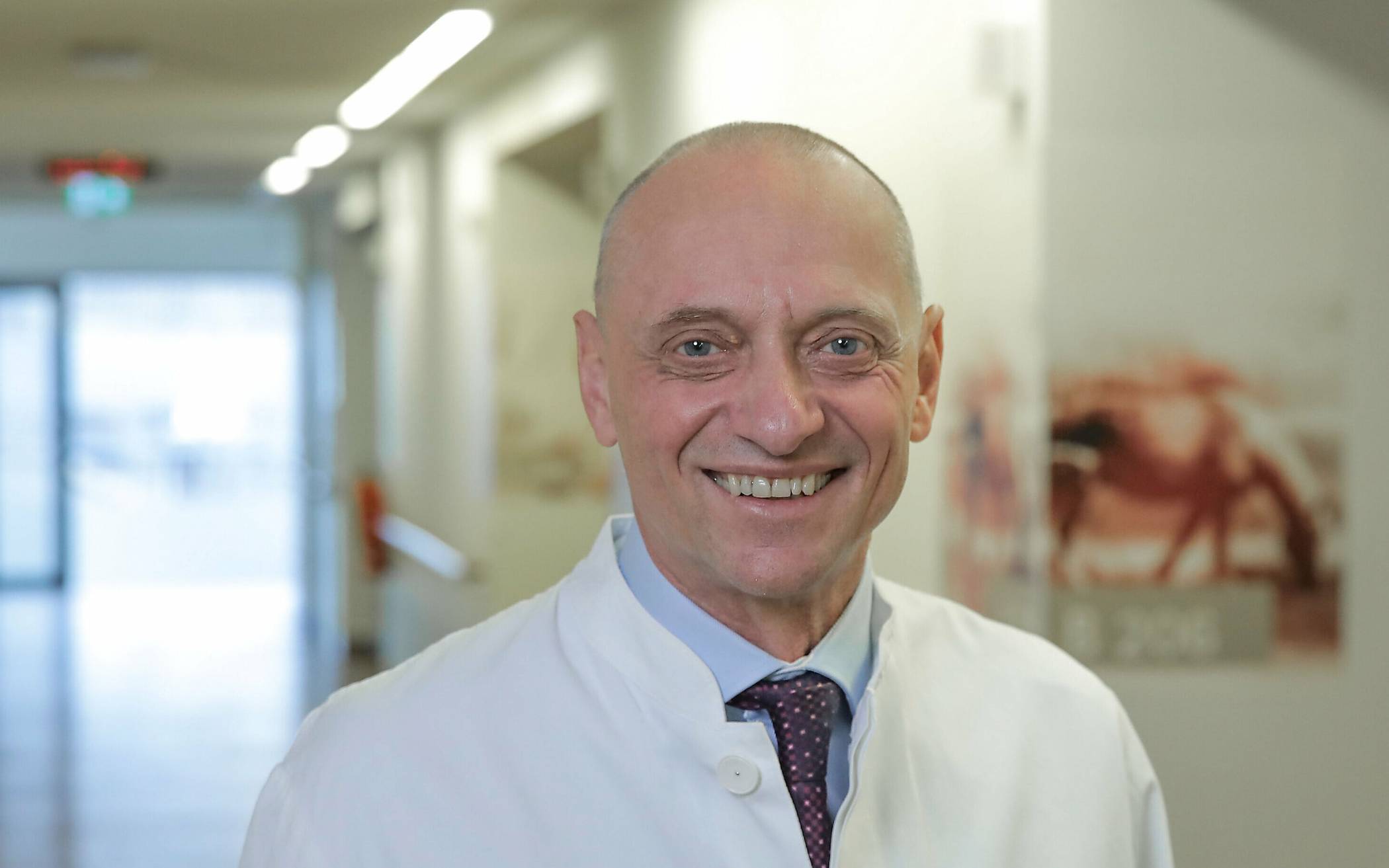 Chefarzt Dr. Dirk Mertens und sein