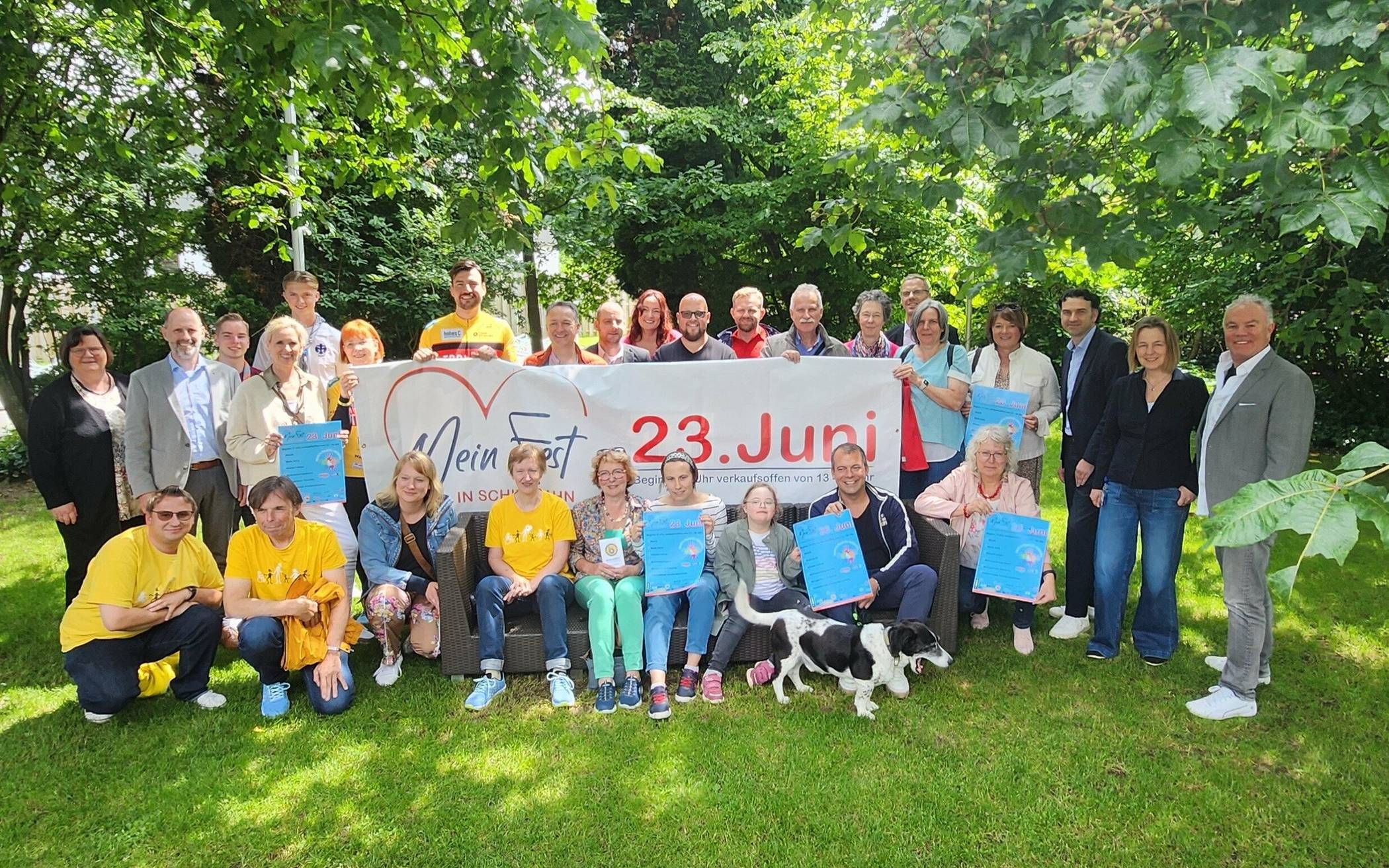 Beim ‚MeinFest‘ packen wieder alle mit an und freuen sich auf ein großes Fest unter dem Titel „Hand in Hand für Inklusion“. Foto: Grammatikou  