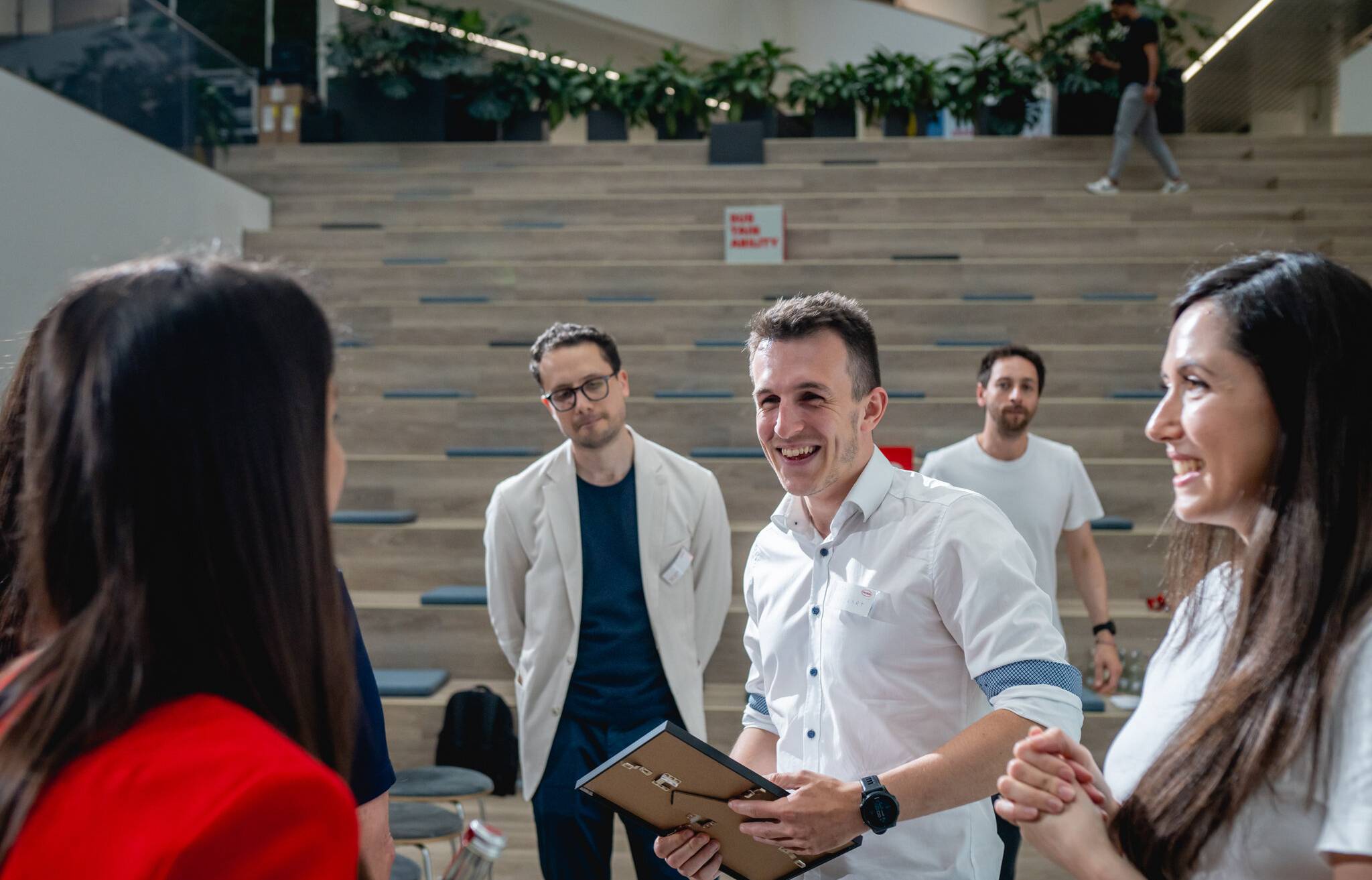 Leon Blanckart hat beim Ideenwettbewerb überzeugen