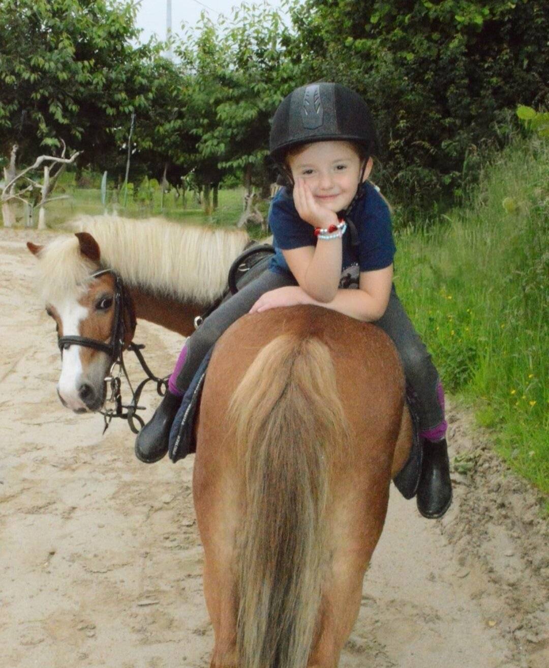  Selbstverständlich können die Kinder beim Familienfest auch Ponys reiten. 