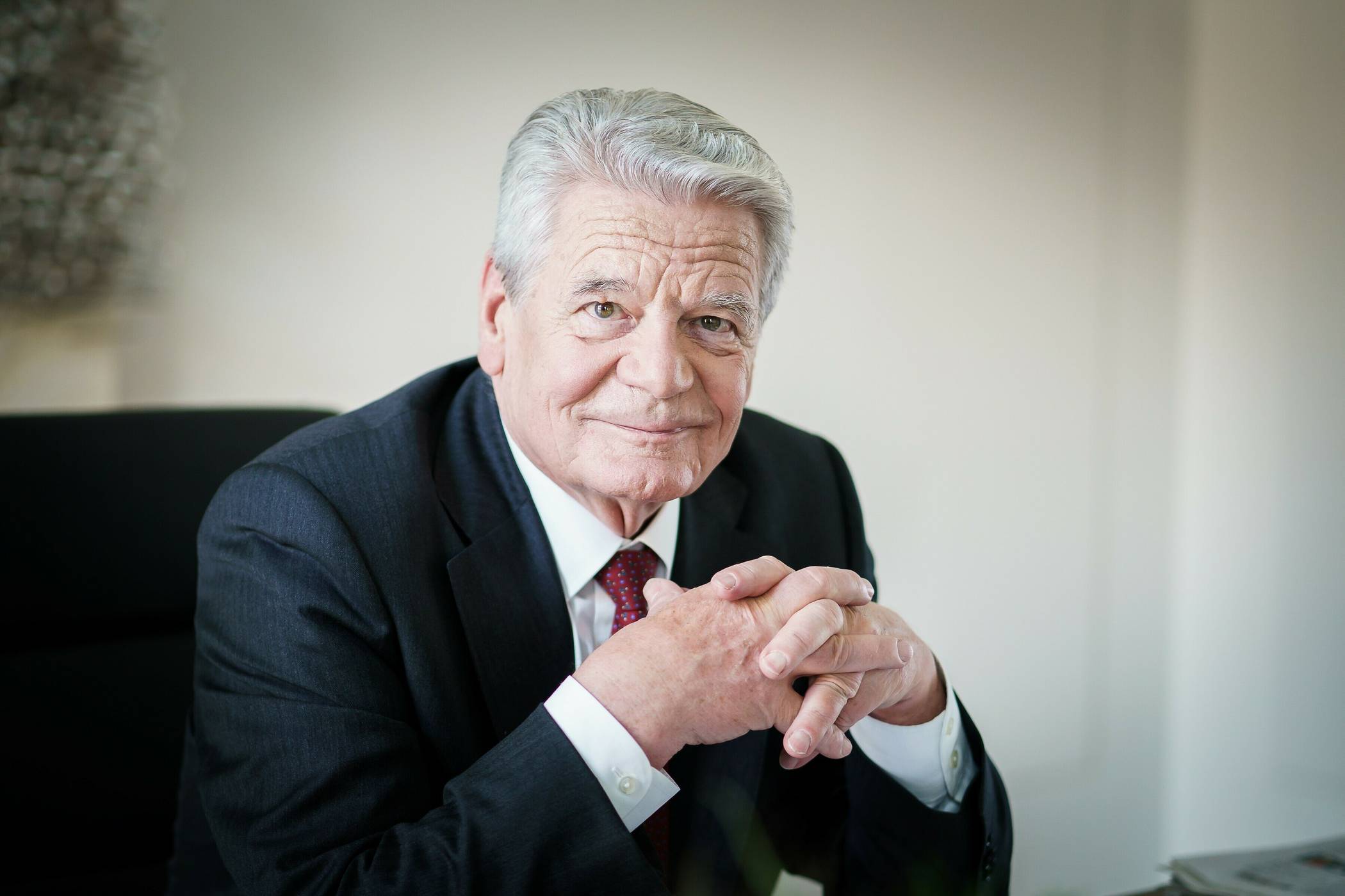  Bundespräsident a.D. Joachim Gauck erhält am 5. Dezember den Benediktpreis von Mönchengladbach. 