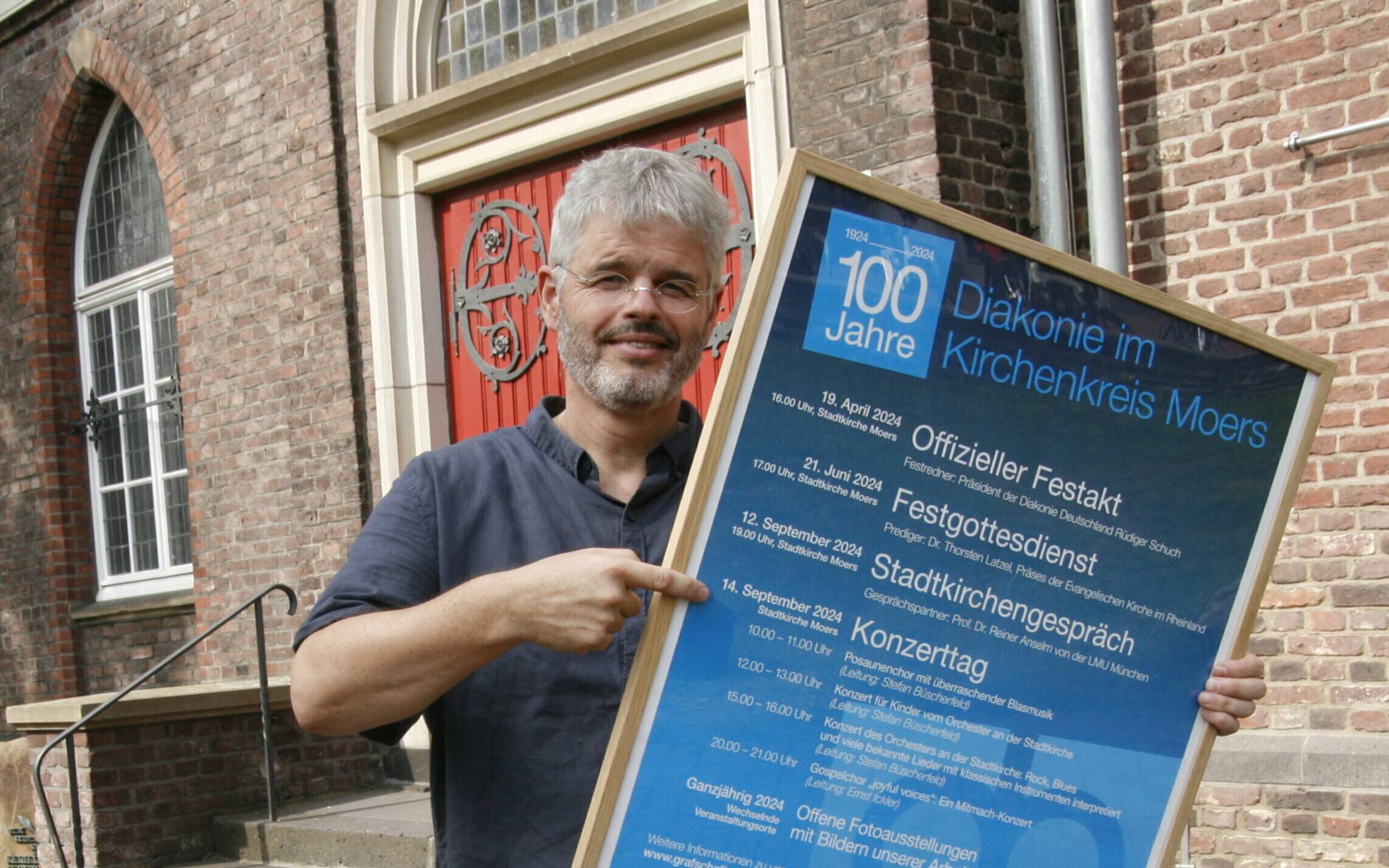 Diakoniegeschäftsführer Kai T. Garben freut sich auf die Gäste beim Konzerttag mit „Markt der Möglichkeiten“ am 14. September. 