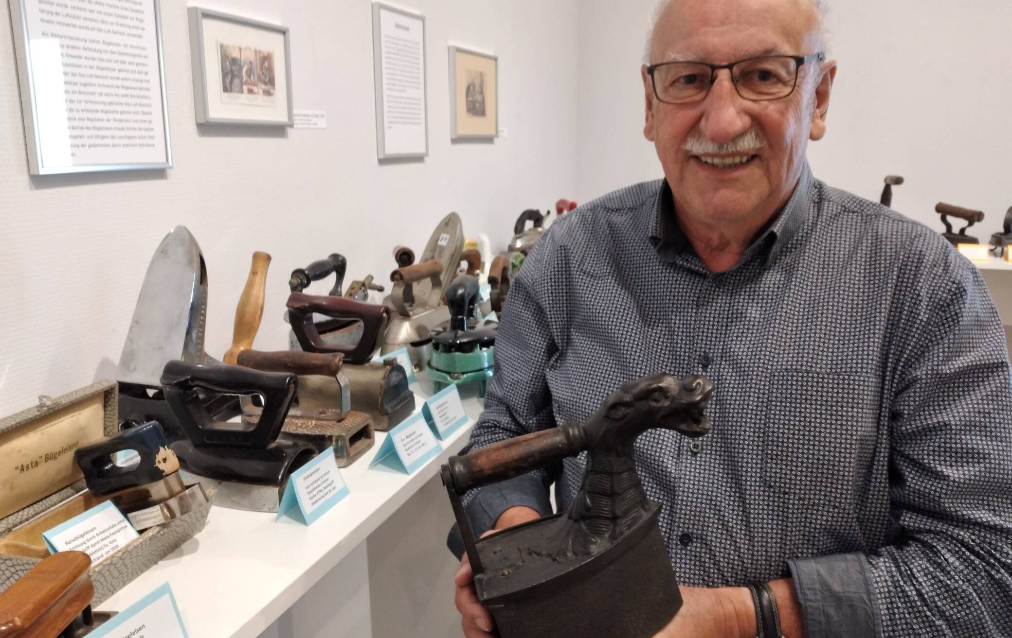 Tolle Exponate: Sammler Rolf Giesen hat