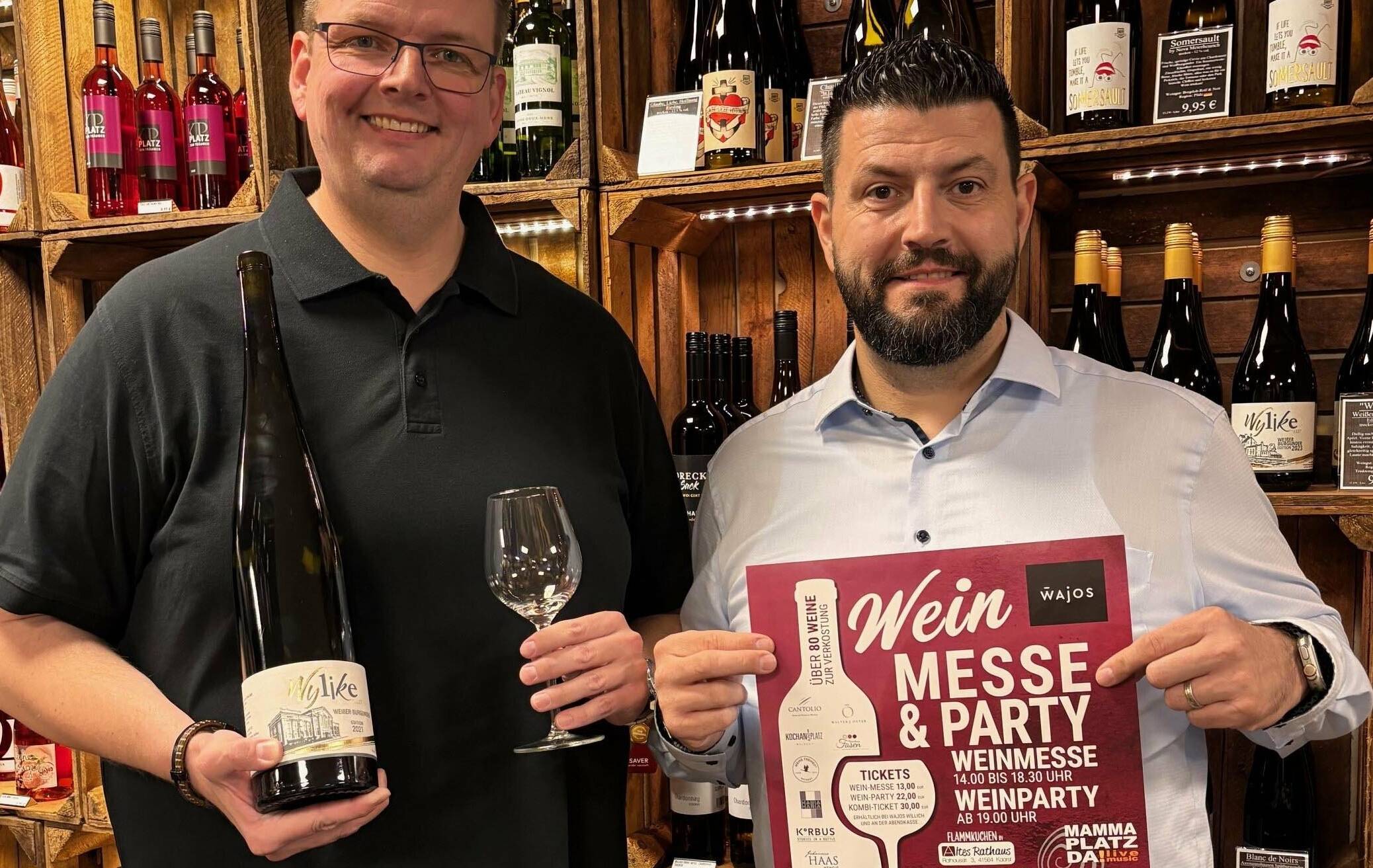 Freuen sich auf die näche Weinmesse: