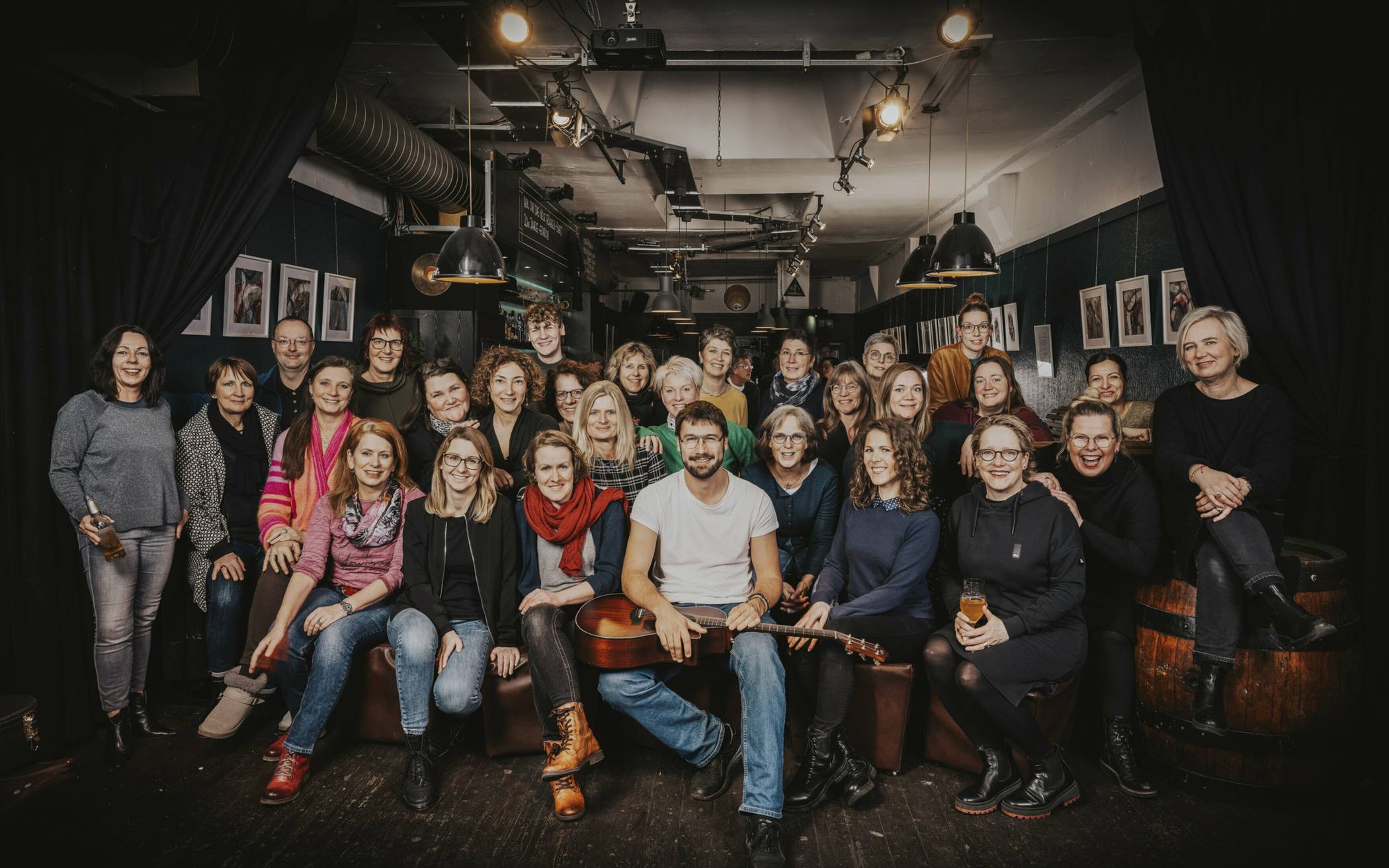 Der k.o. Kneipenchor Moers eröffnet das