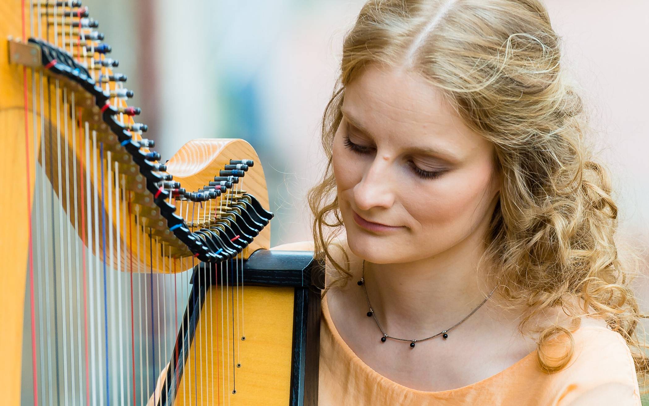 Giedr&#x117; Šiaulyt&#x117; spielt in der Burg