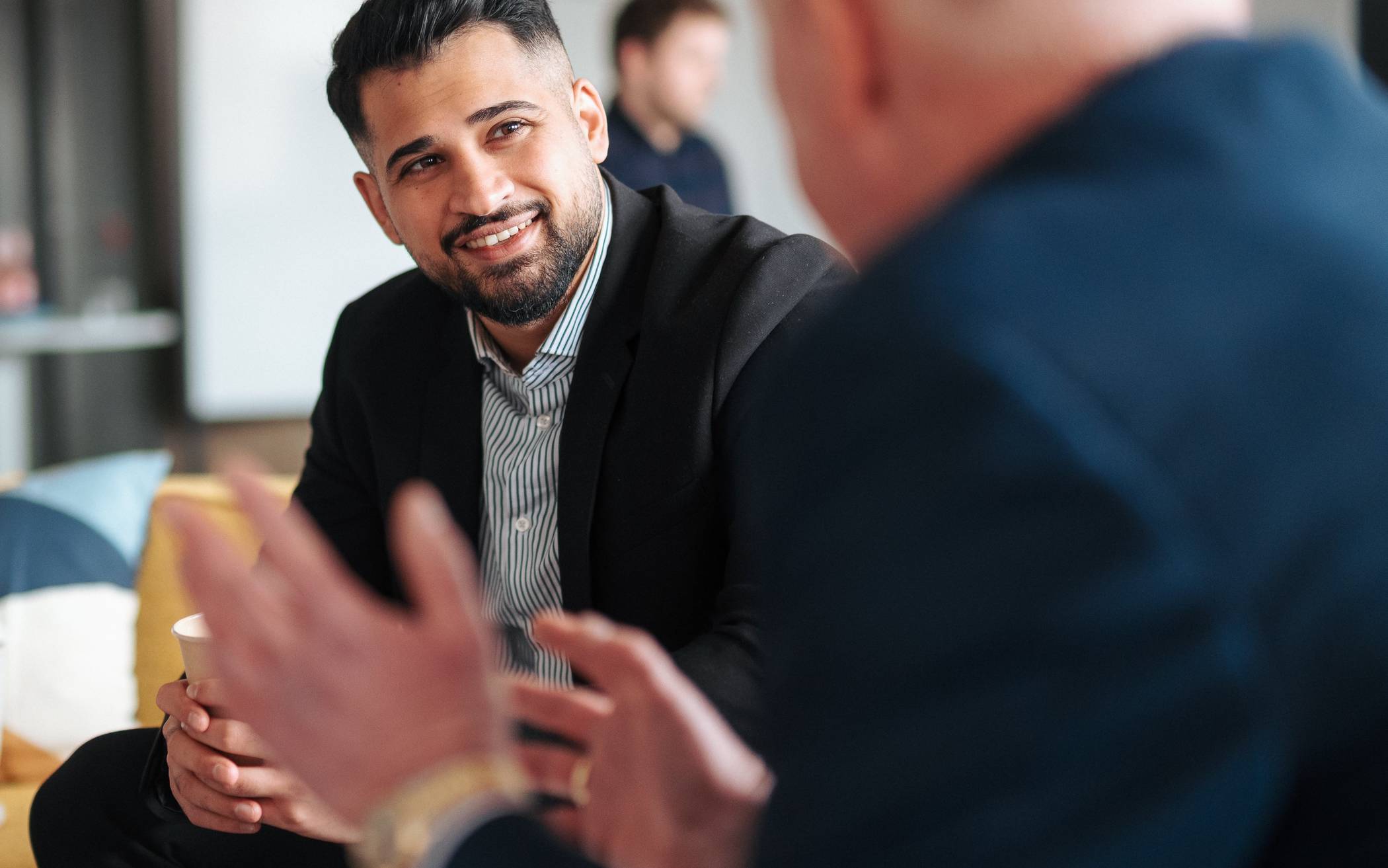 Enver Yilmaz hat mit zwei Geschäftspartnern