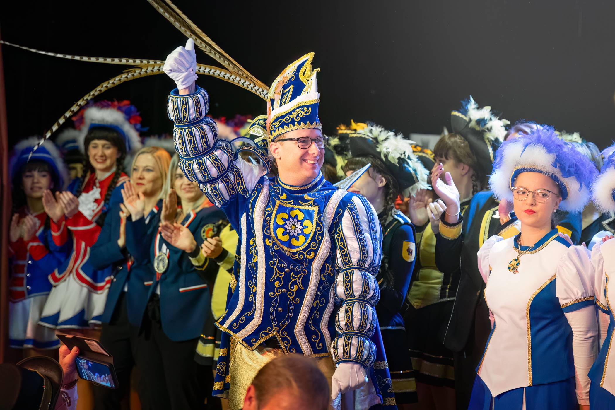Prinzenproklamation in Nettetal: Alexander I. (Heymann) ist neuer Stadtprinz. 