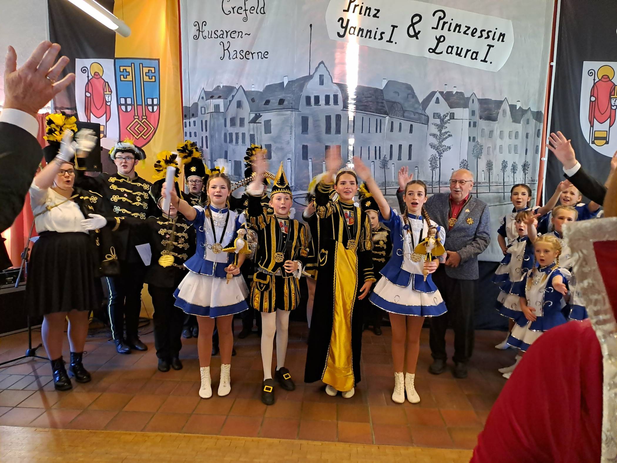 Krefelder Kinderprinzenpaar 2024/25 proklamiert