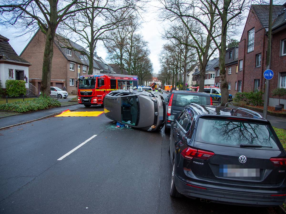 Schwerer Verkehrsunfall
