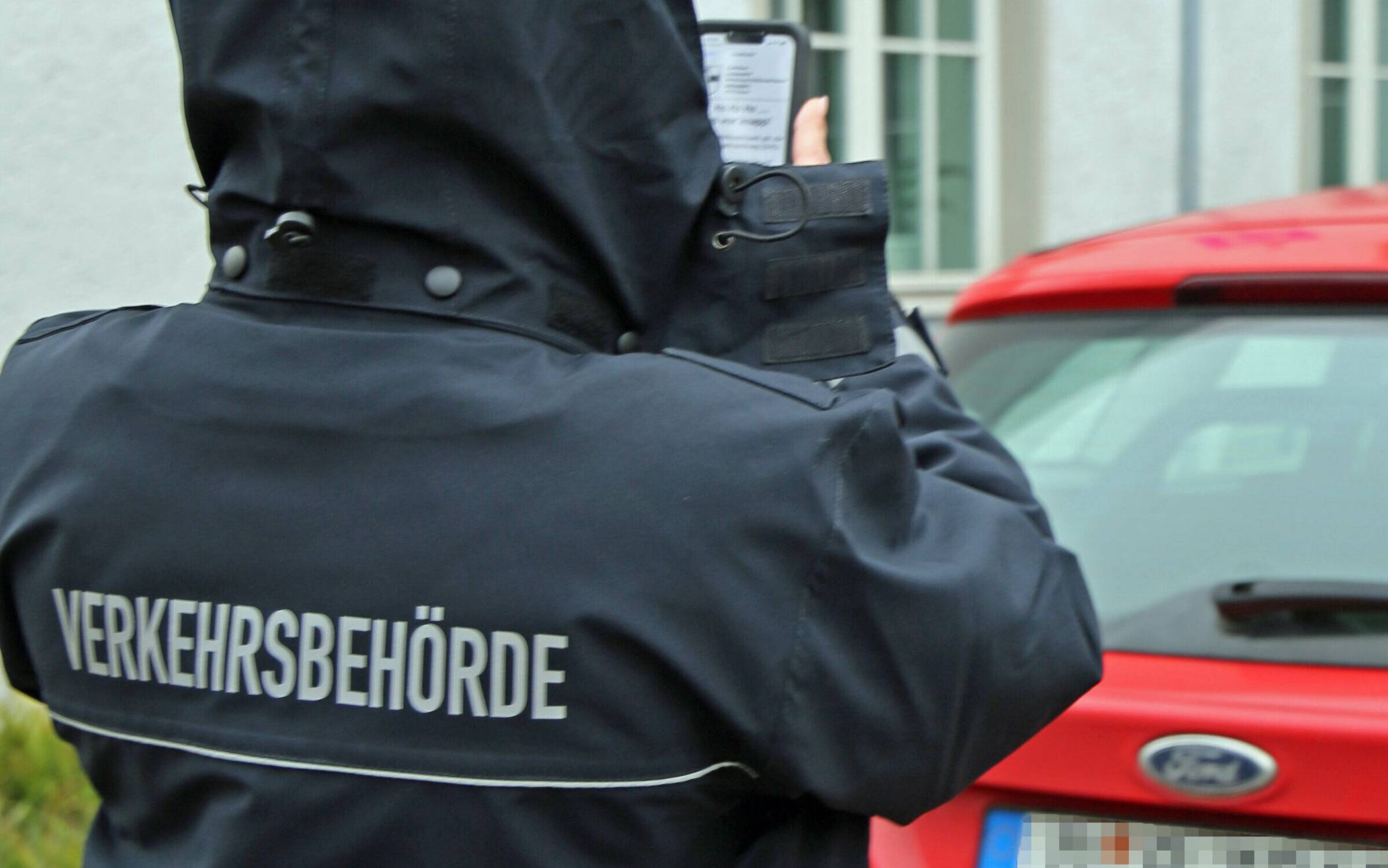 Politessen sind im Dienst für uns