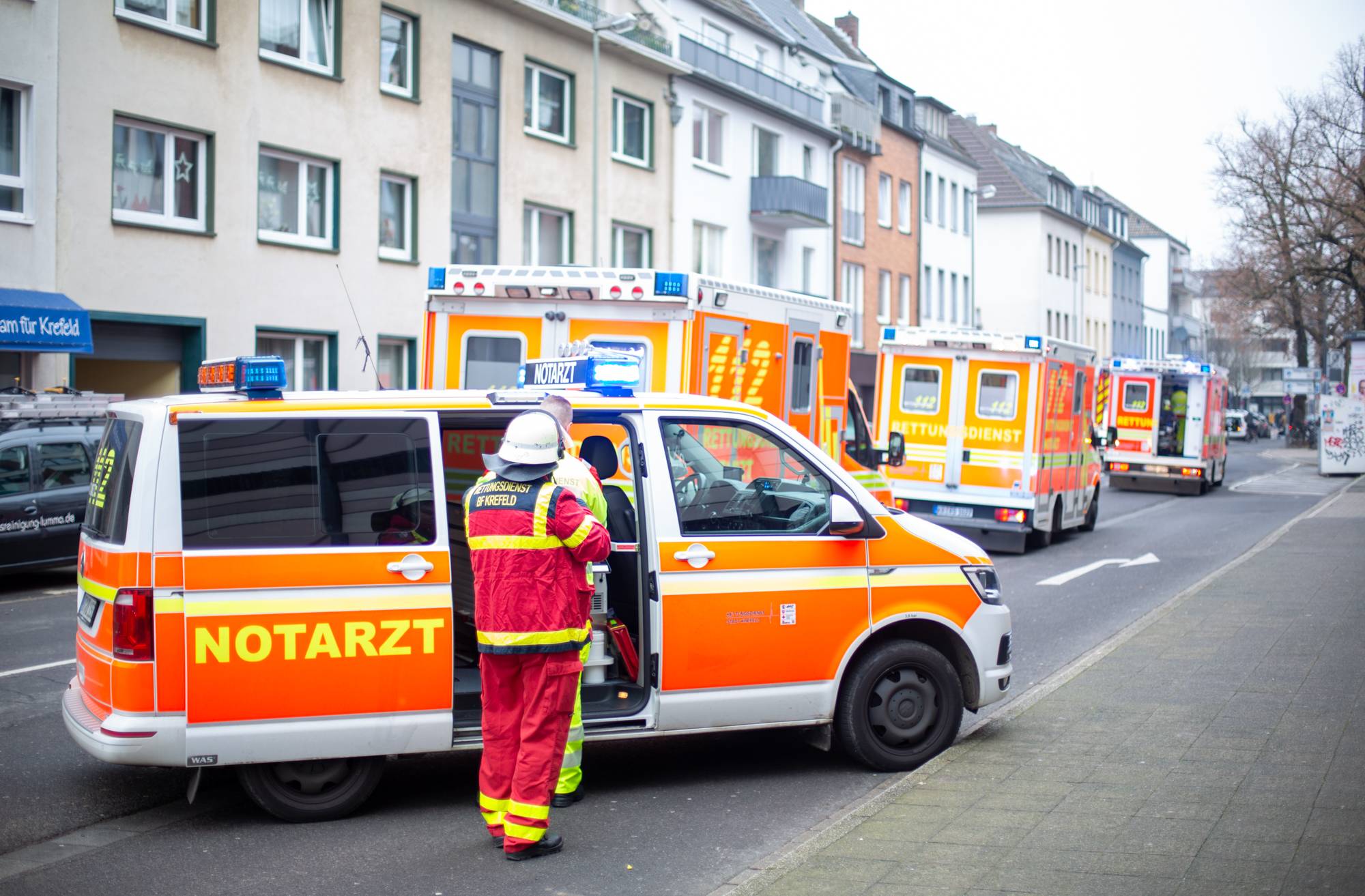 Großeinsatz am Schwanenmarkt