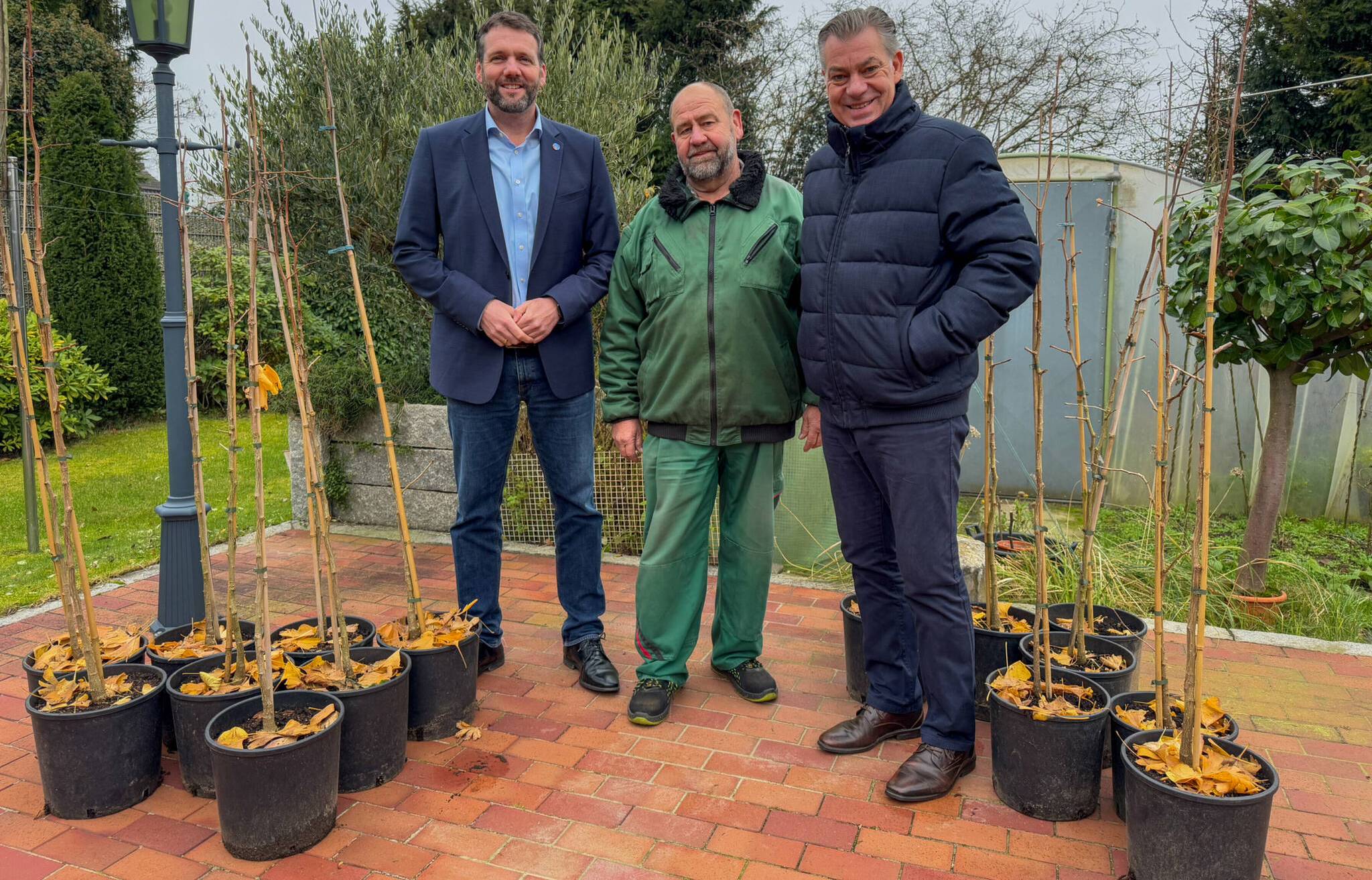 Andreas Gisbertz, Heinz-Willi Feikes und Frank