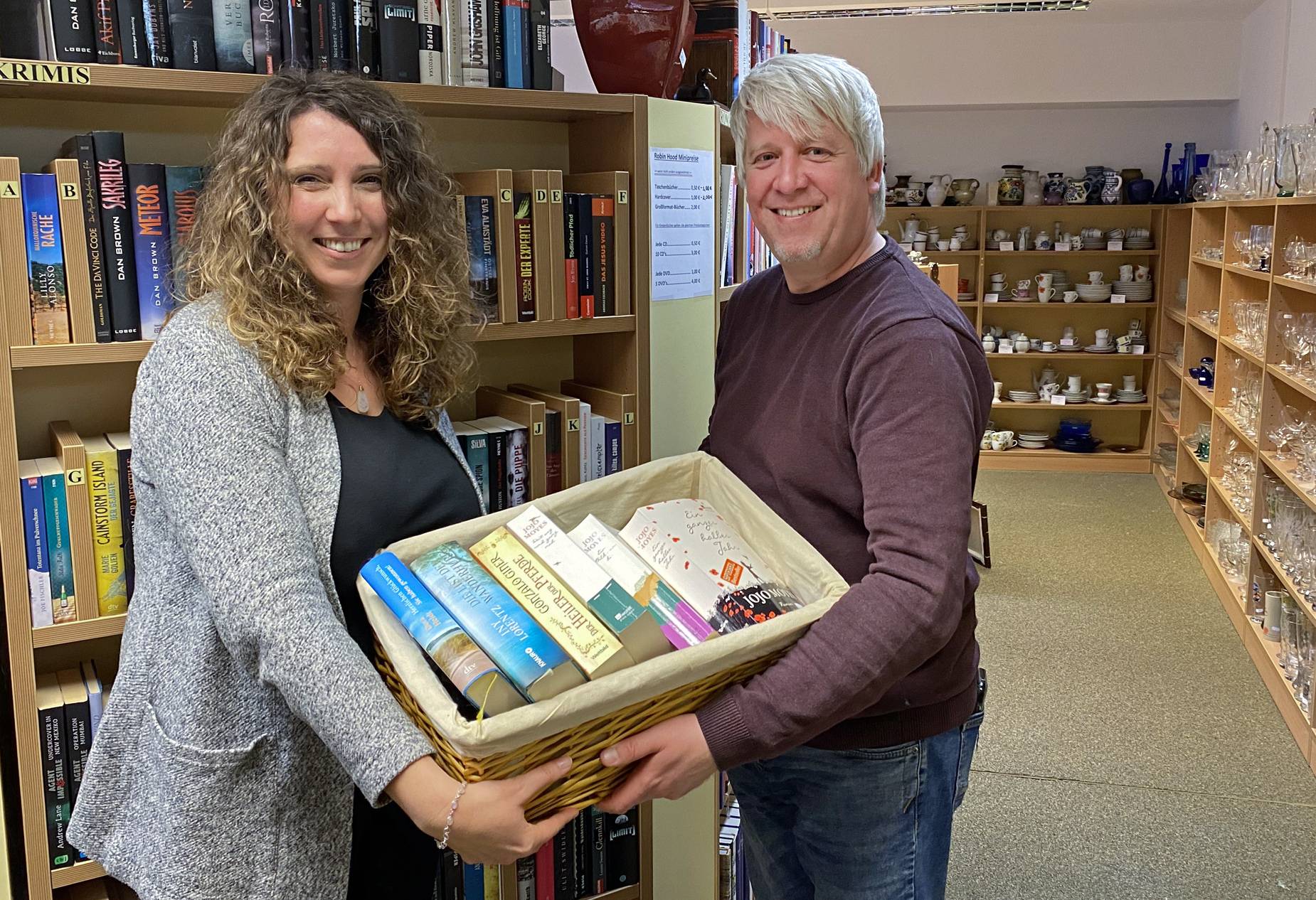 Janine Rössler (Leiterin Robin Hood) und