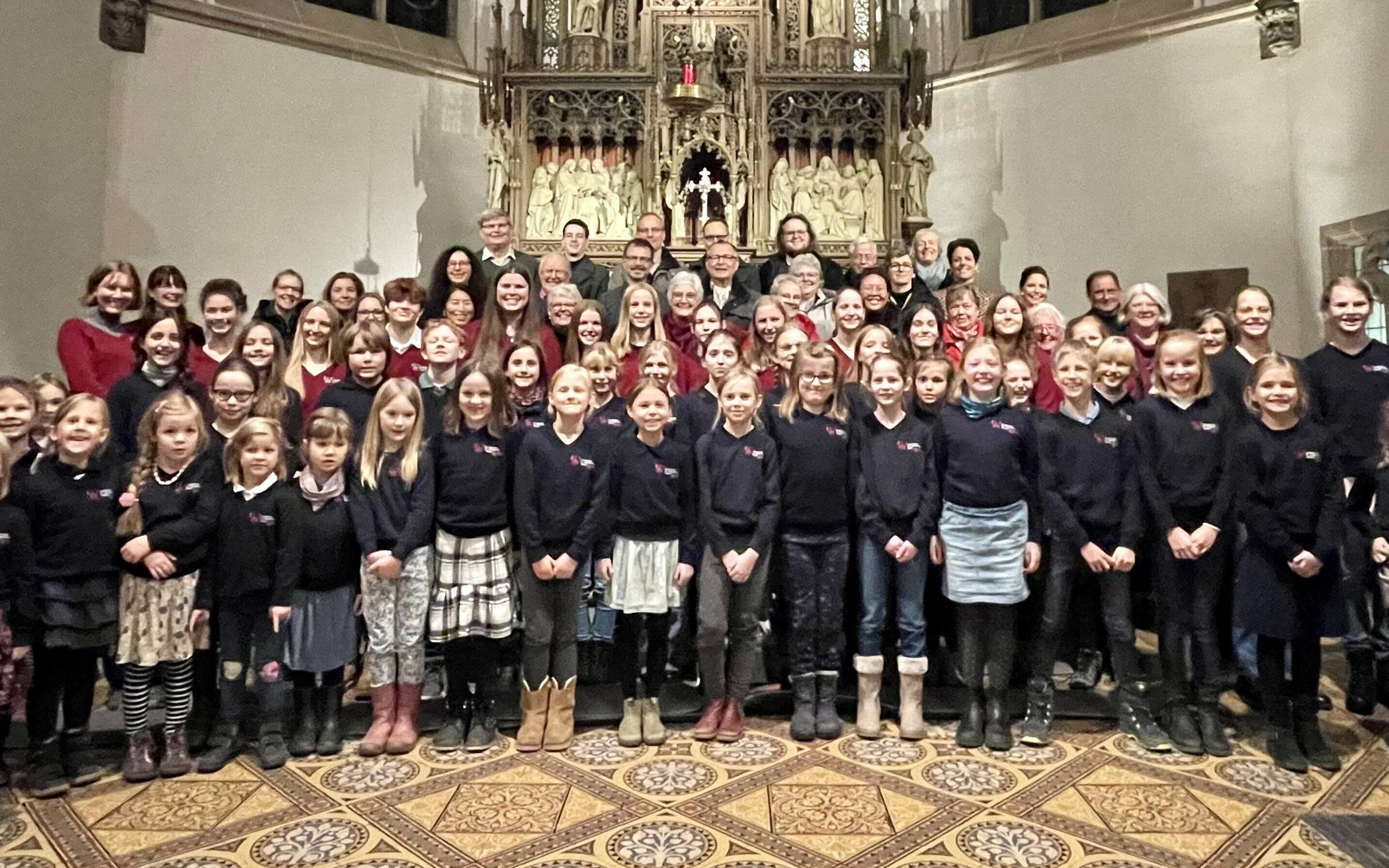  Die Chorgruppen an St. Katharina Willich werden heute zum ein weihnachtliches Abschlusskonzert präsentieren. 