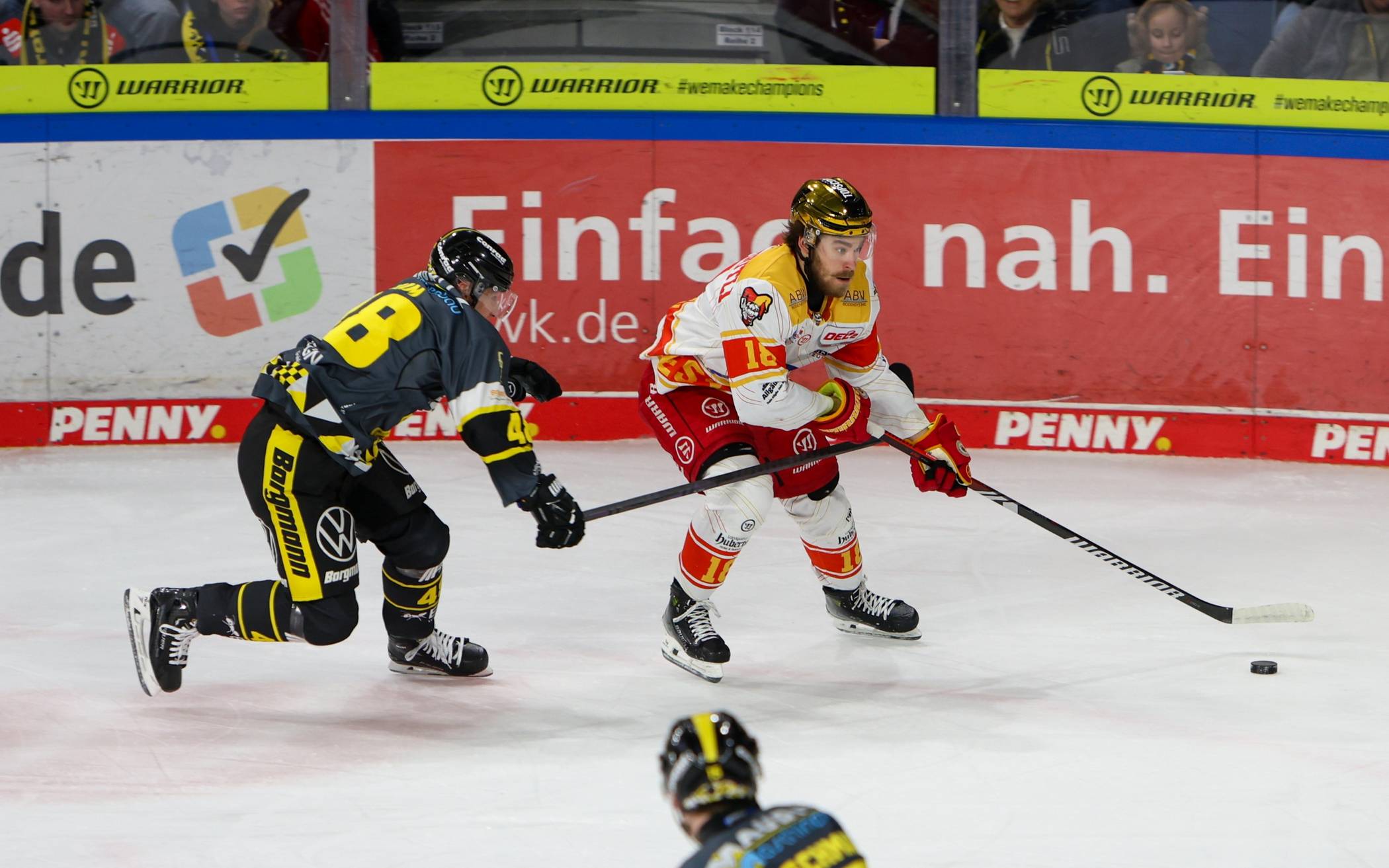 Zweite Eishockeyliga: Pinguine gewinnen 4:3 gegen Kaufbeuren