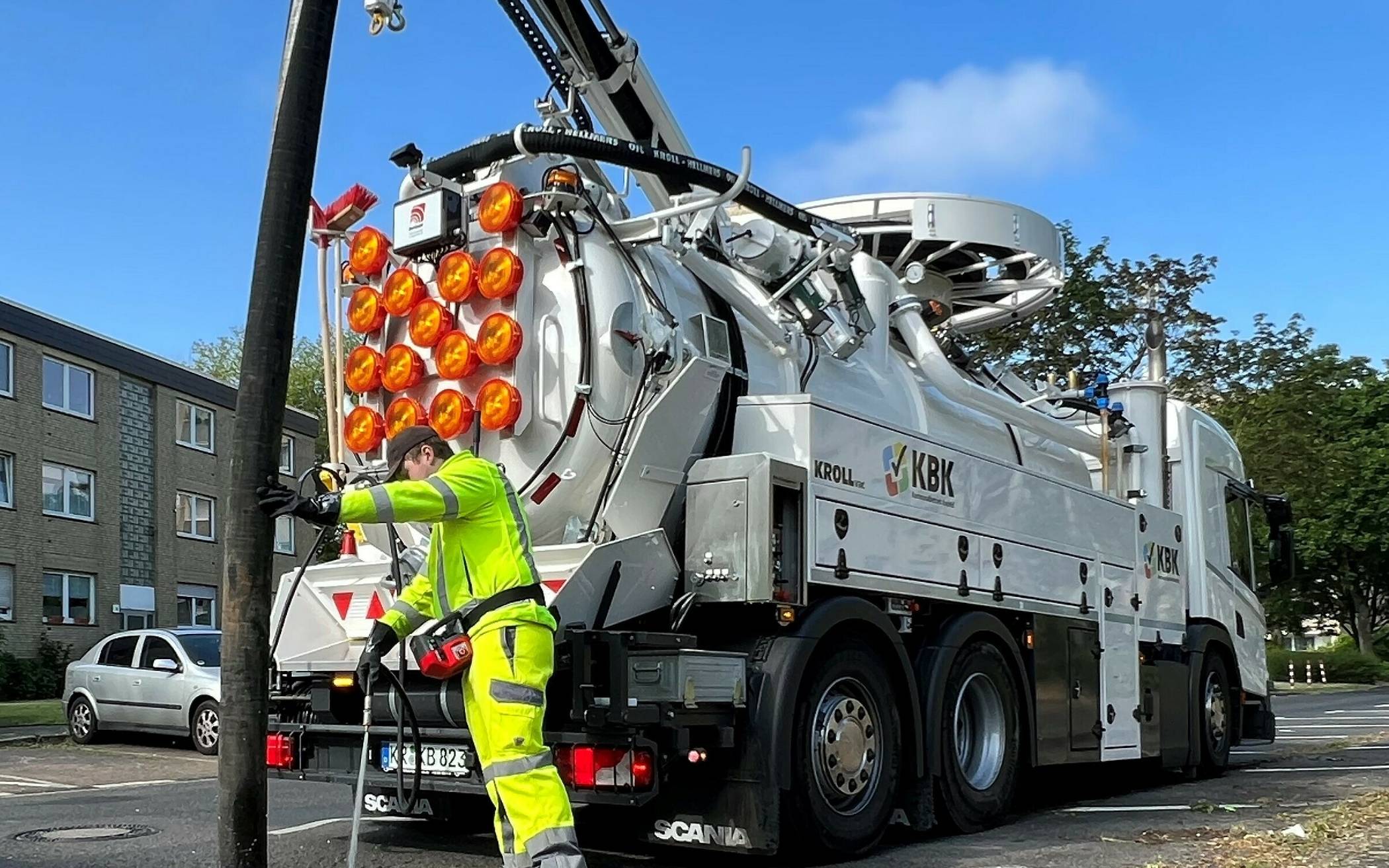 Mit Spezialfahrzeugen ist der Kommunalbetrieb für alle Fälle gerüstet.   