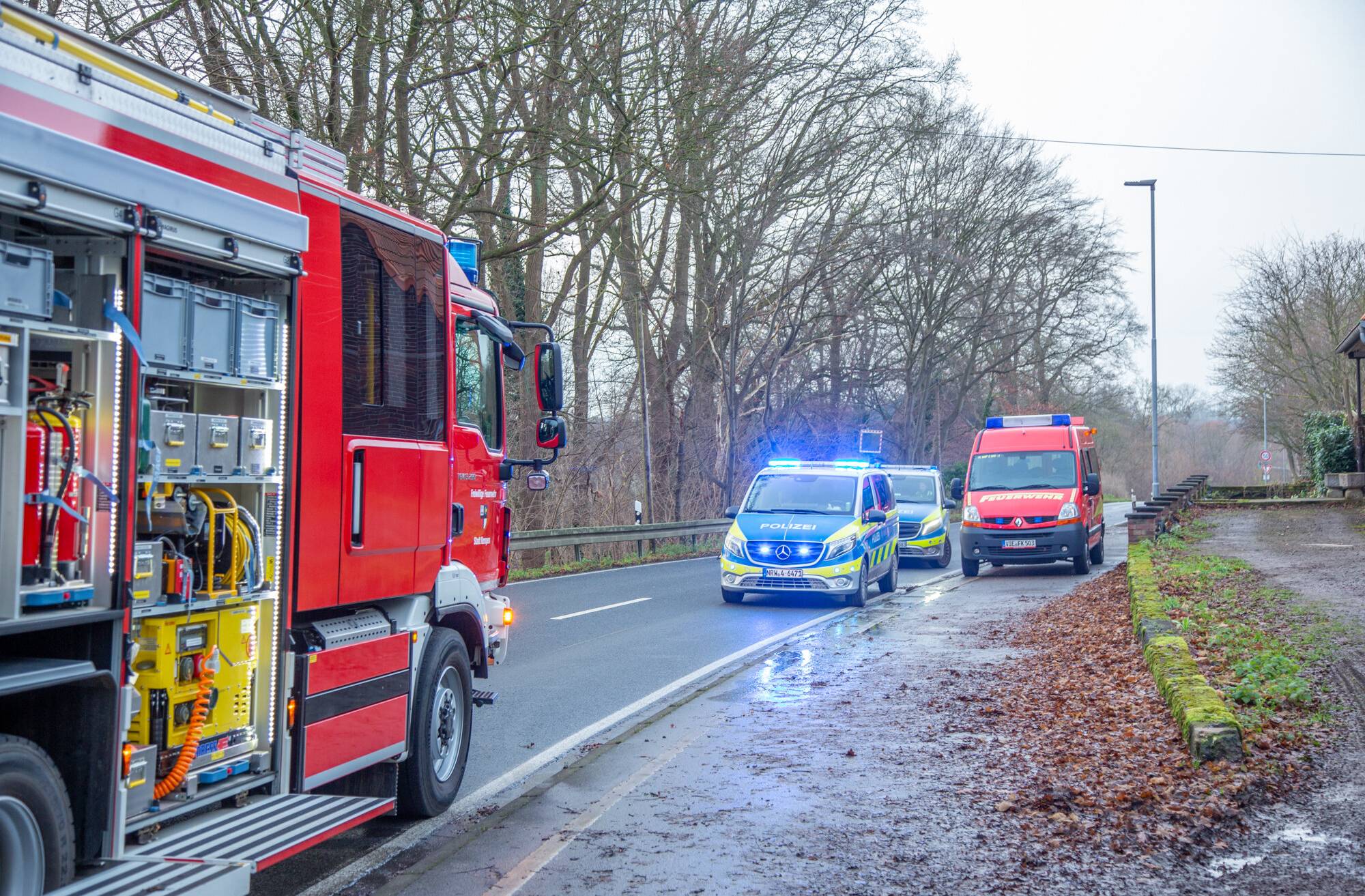 Schwerer Verkehrsunfall in Kempen-Tönisberg