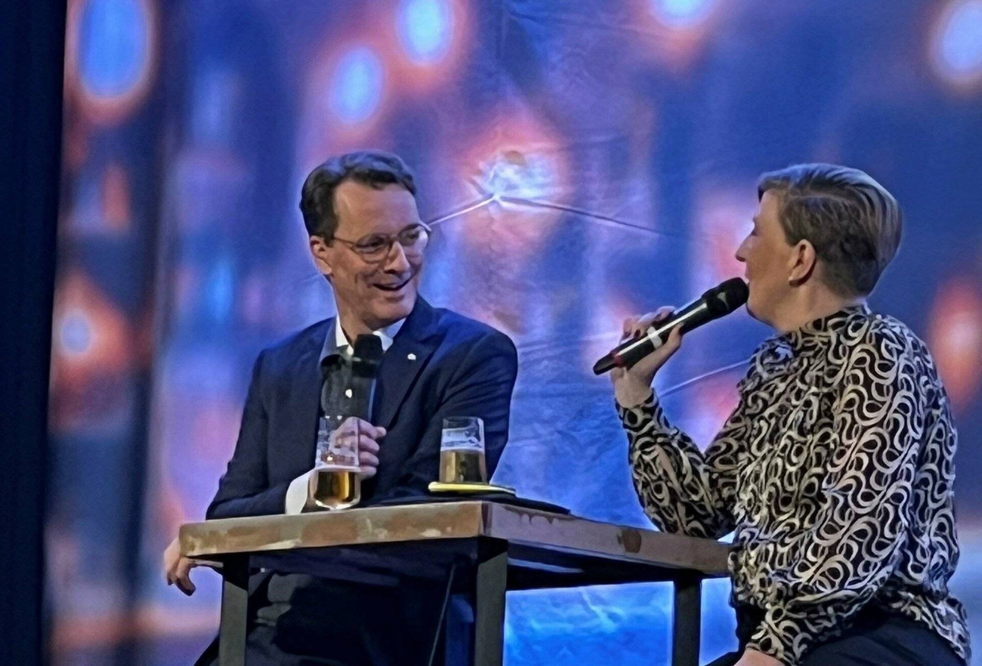 NRW-Ministerpräsident Hendrik Wüst im „Lokalrunde“-Talk mit