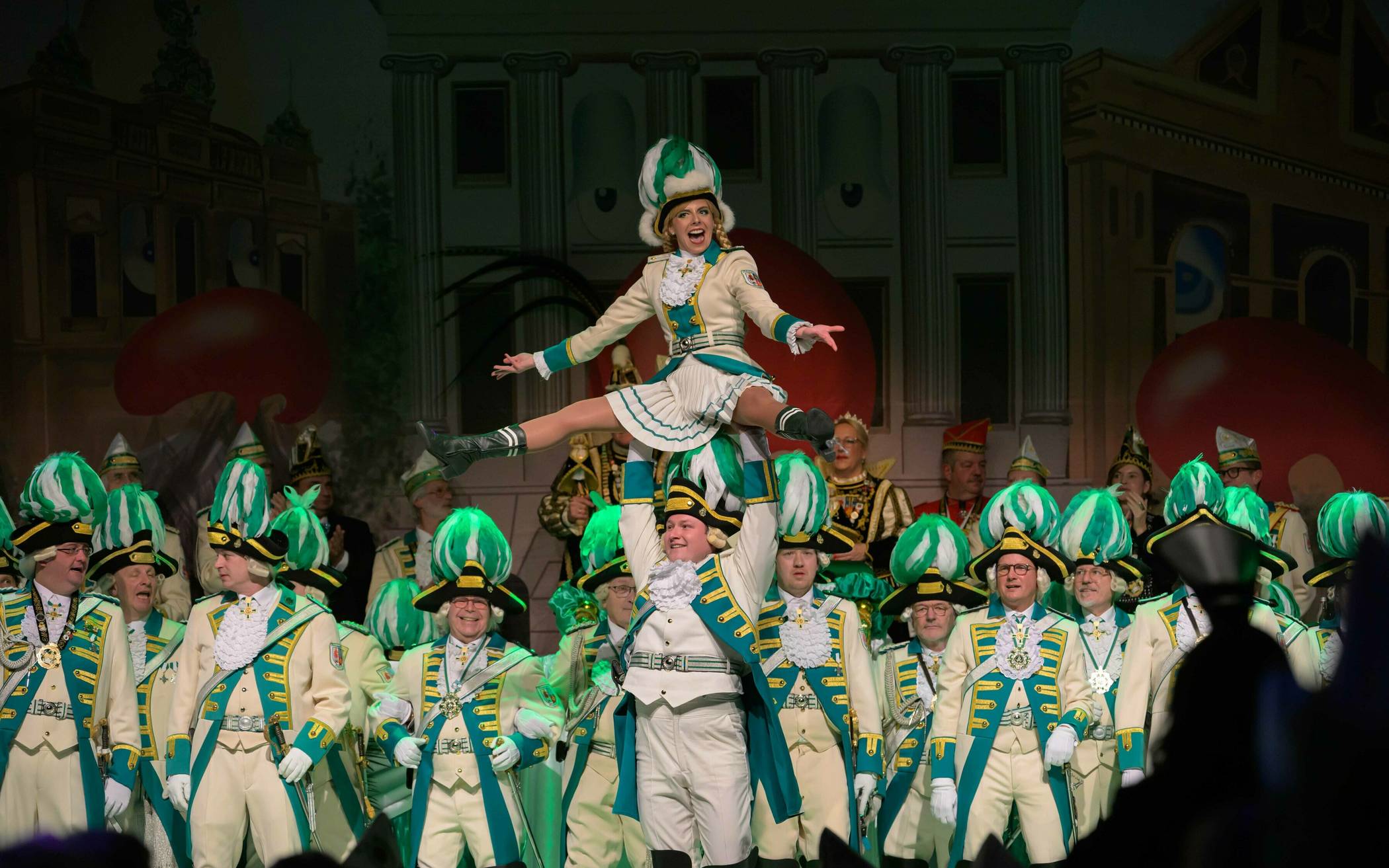 Närrisches Steckenpferd im Seidenweberhaus