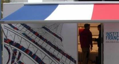 Der Bibliobus des Institut Français steht am 23. Januar wieder in Meerbusch. 