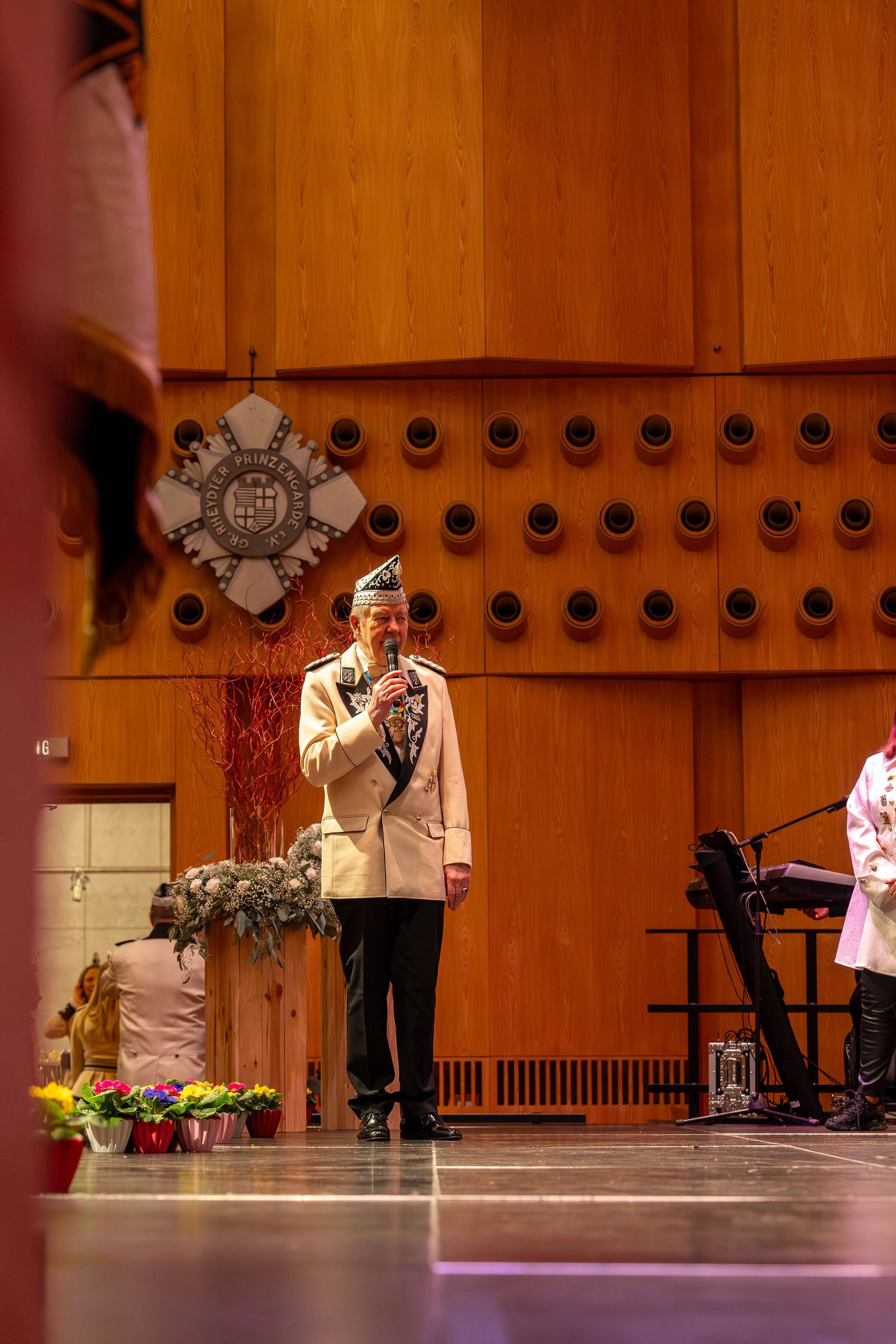 Ein Zeichen für Kontinuität: Präsident Dieter Beines gehört seit 50 Jahren zum...