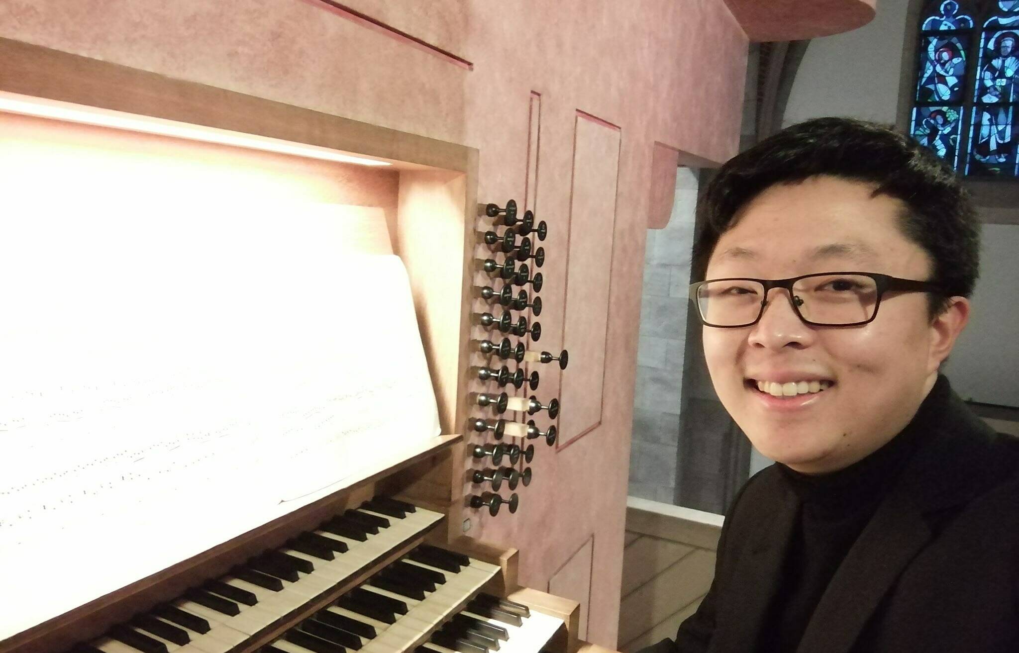 Organist Michael Park freut sich auf