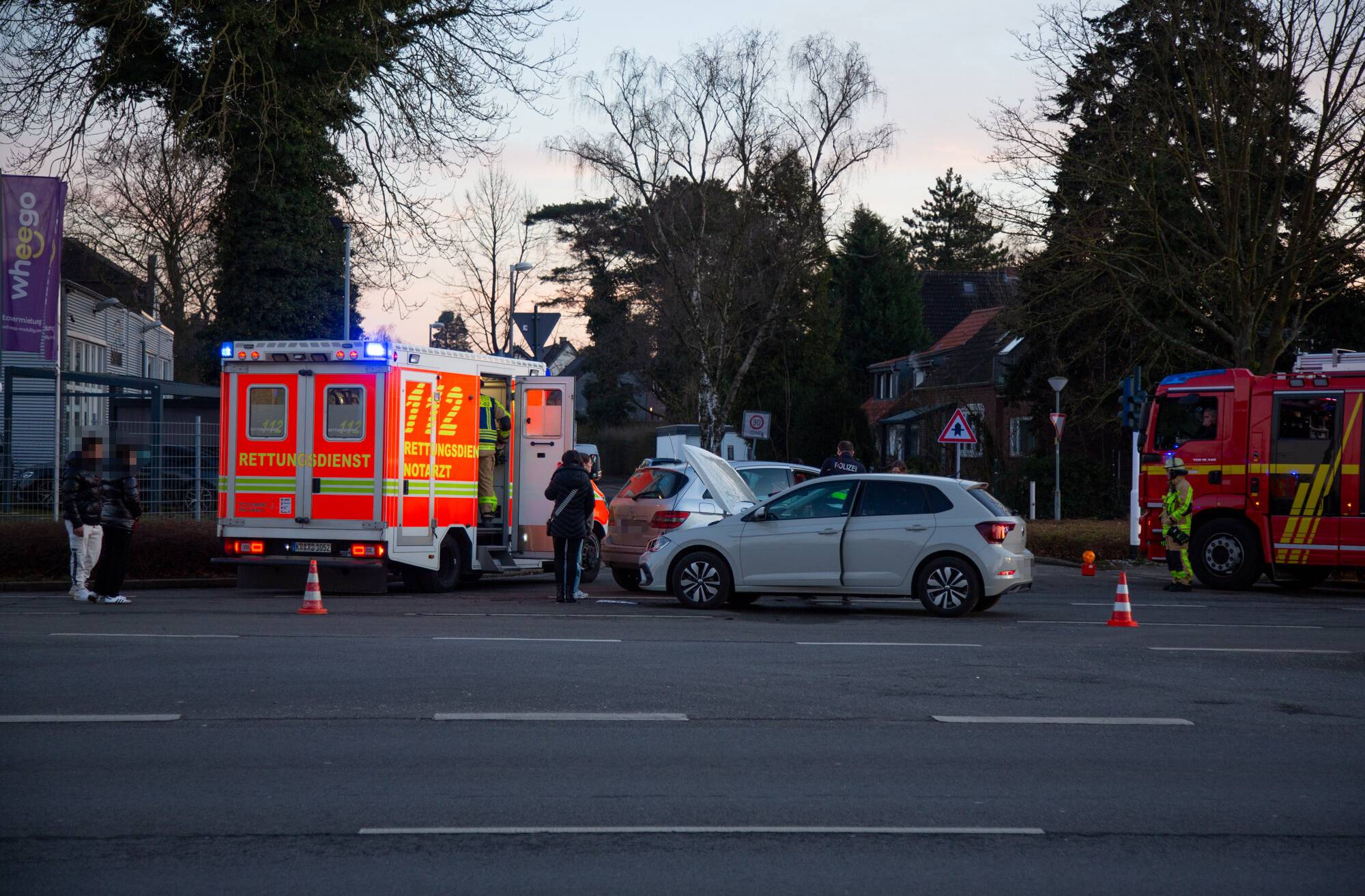 Verkehrsunfall mit mehreren Verletzten