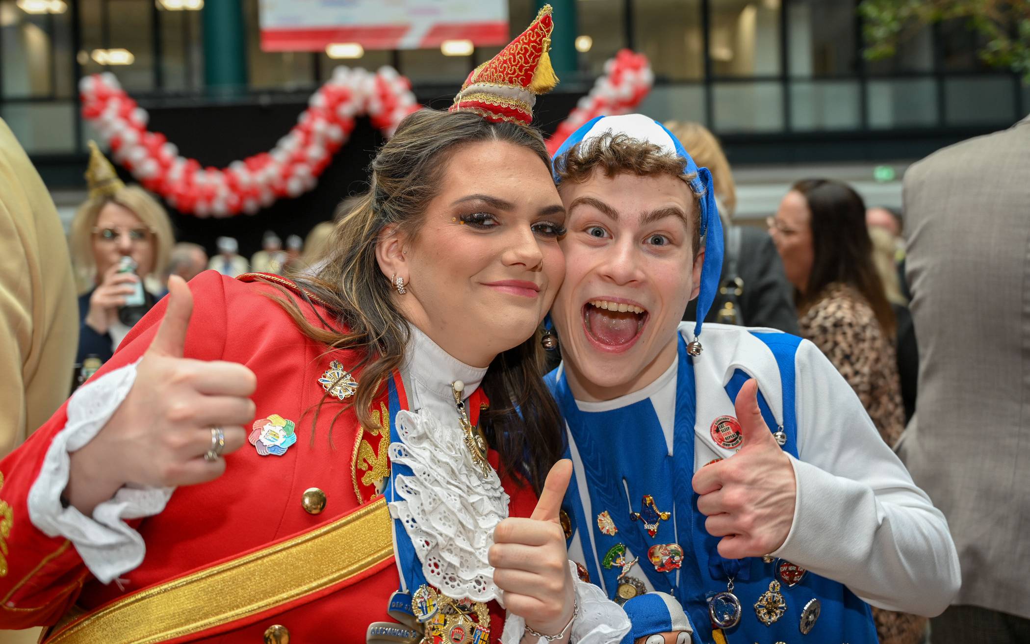 Immer für ein Späßchen zu haben: Hoppeditz...