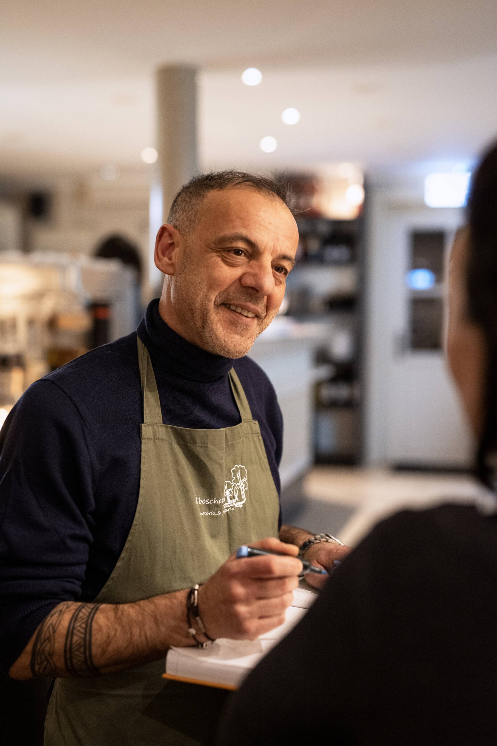 Mit einem Strahlen nach Hause gehen