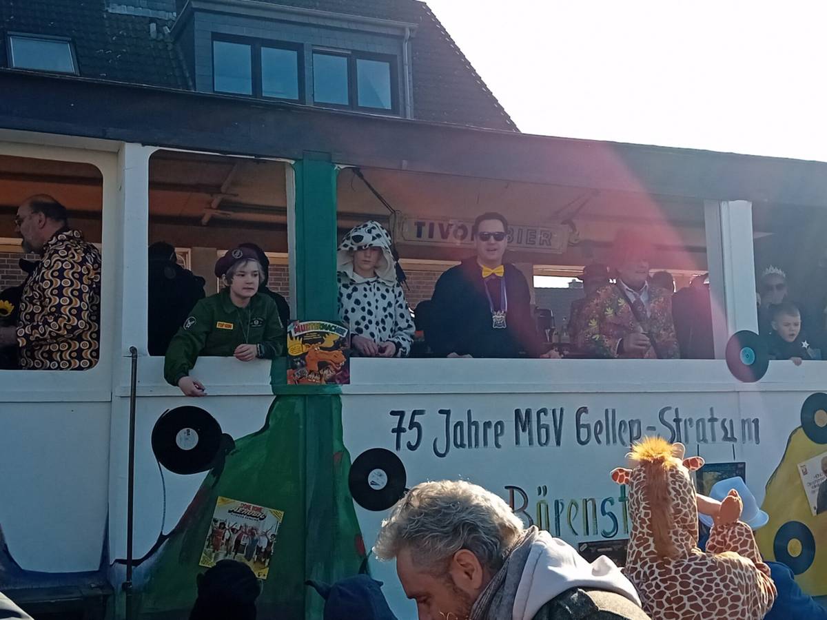 Tulpensonntagszug in Gellep-Stratum 2025
